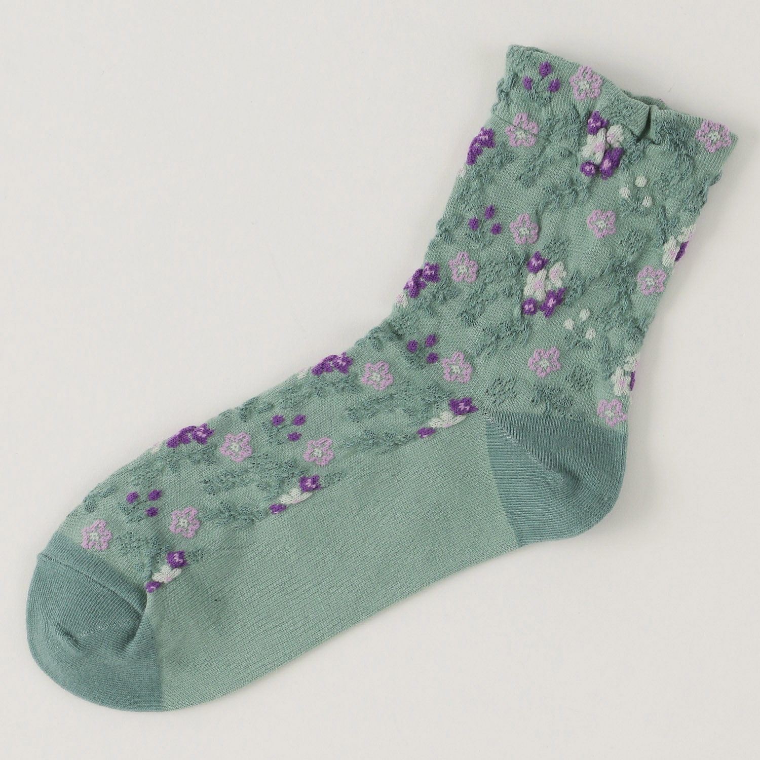 あなたに優しい ロークルー表綿100％ スミレ - 画像2