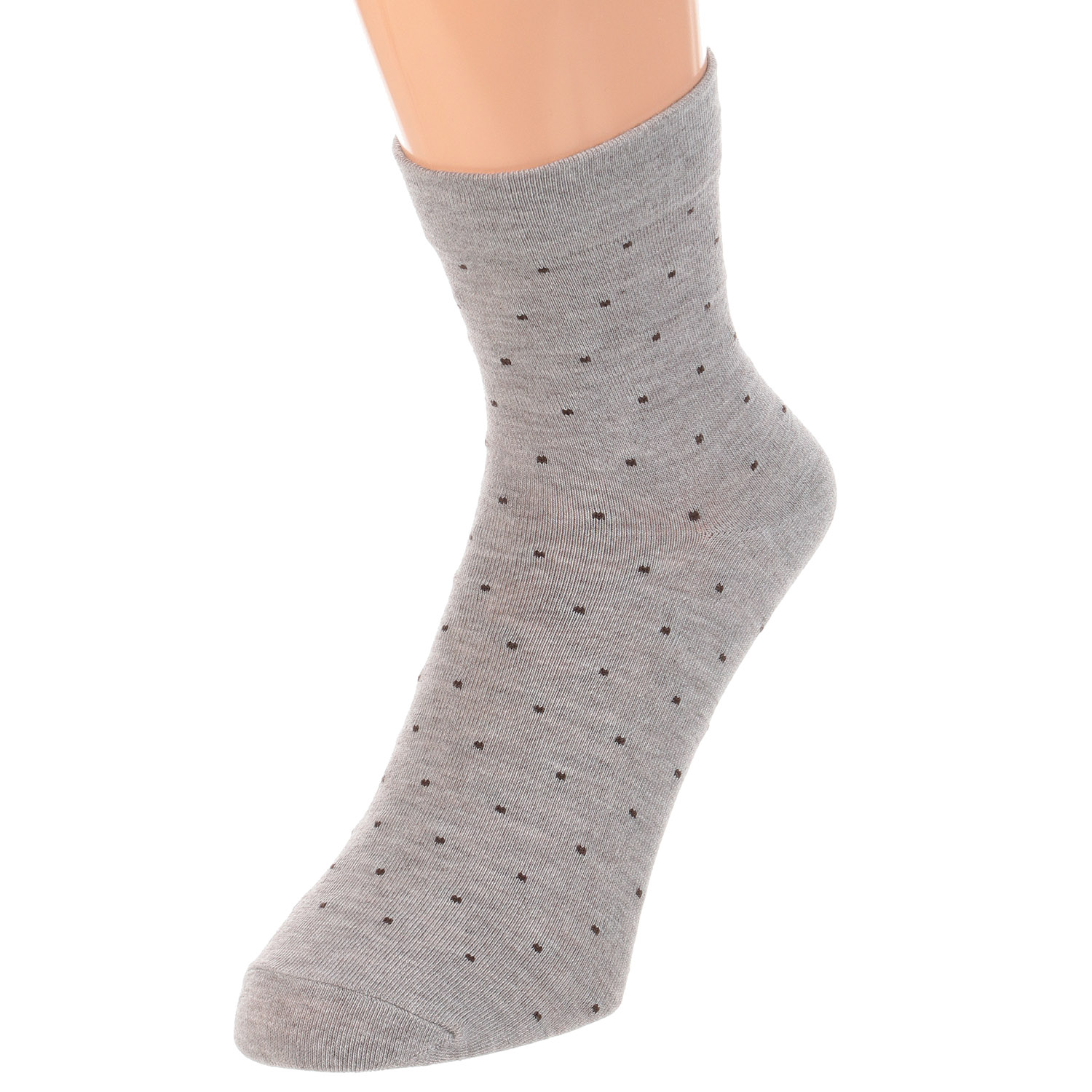 ひやりん冷感 ロークルー丈 ドット柄 - 画像3