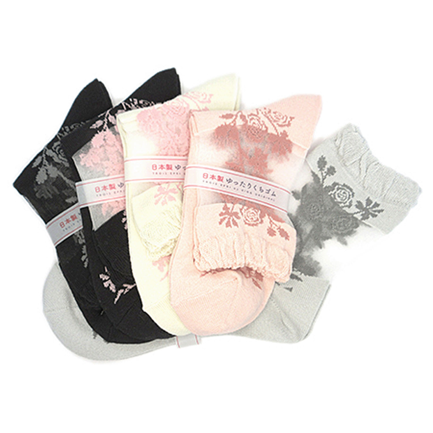 クルーソックス 足首テグス