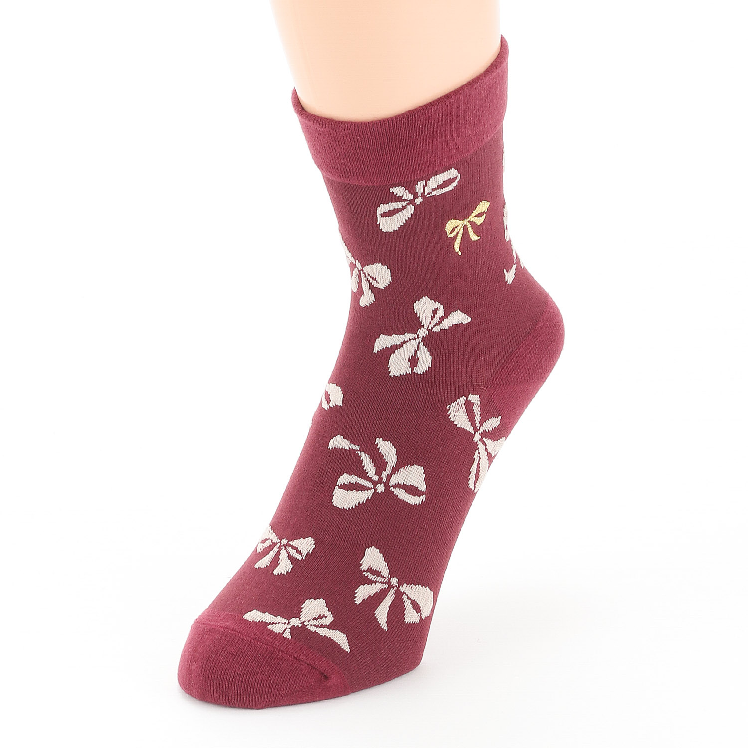 Natural Collection クルー丈 リボン総柄リボン刺繍付き【在庫限り】 - 画像2