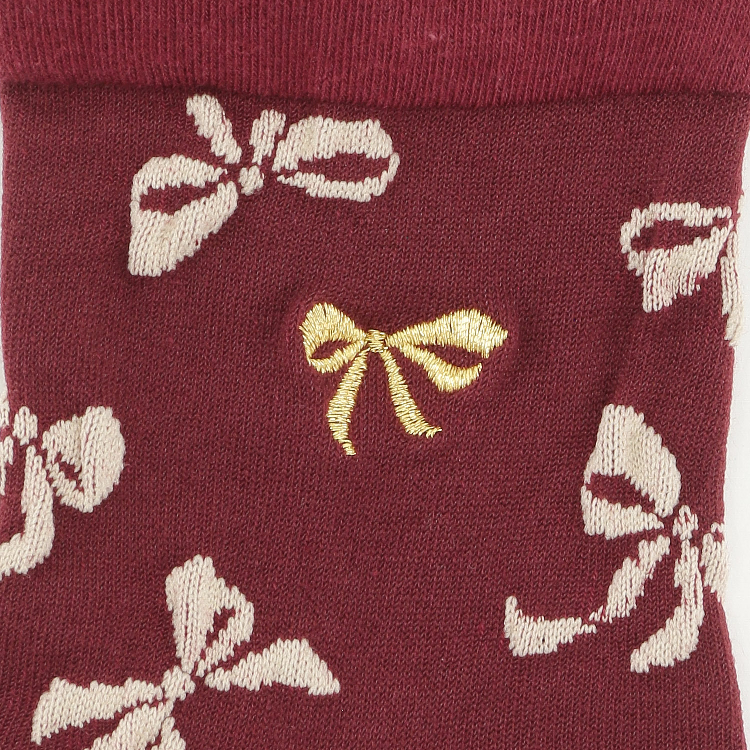 Natural Collection クルー丈 リボン総柄リボン刺繍付き【在庫限り】 - 画像3