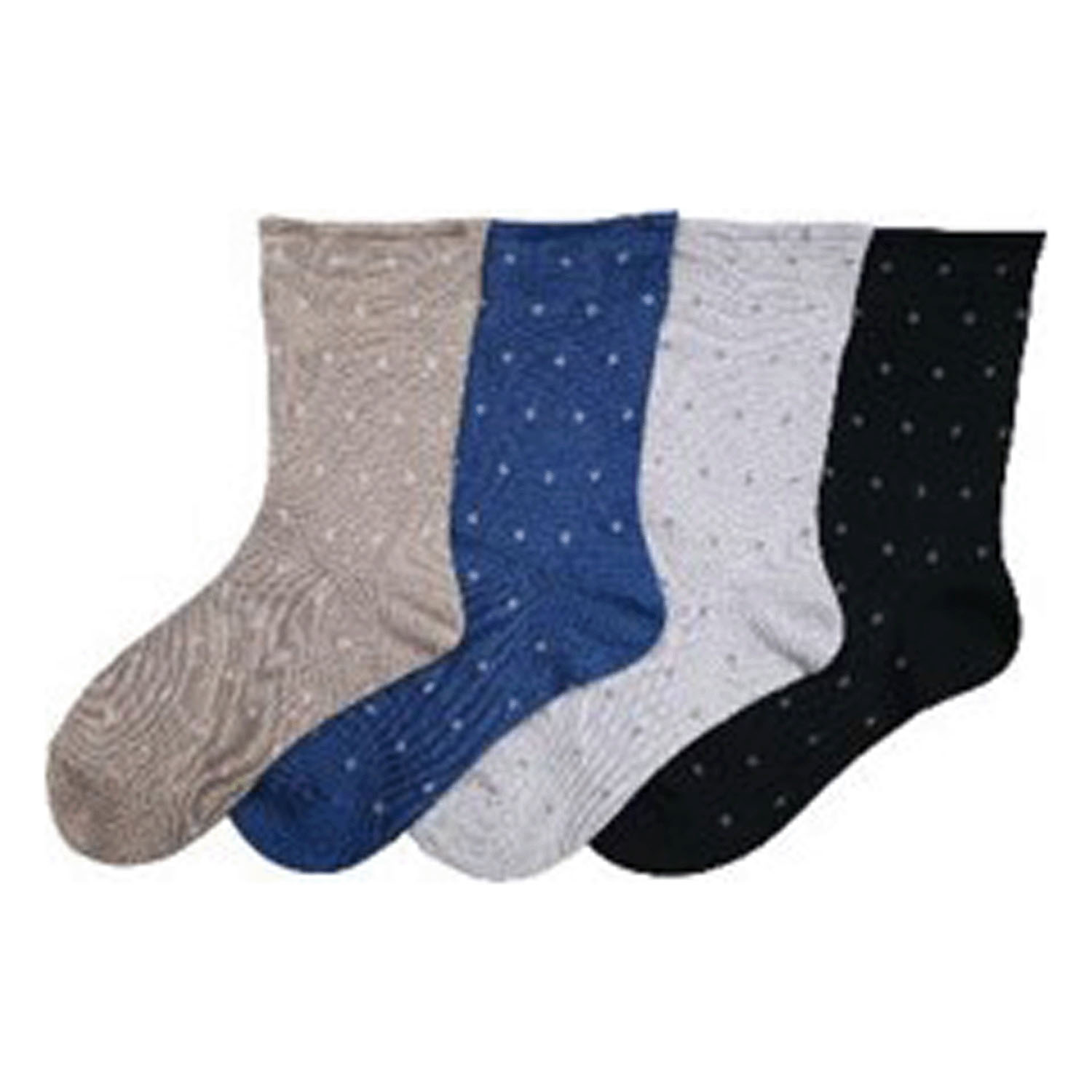 履き口のびーる ゆるのび靴下 小寸（22－24cm） ドット 靴下【在庫限り】