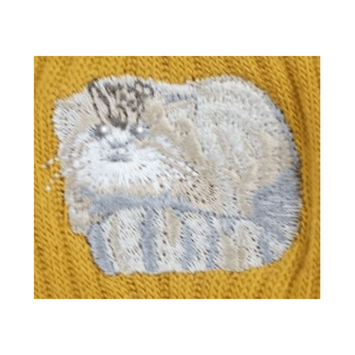 STREAM LIFE WITH YOU クルー丈 動物 刺繍 靴下 - 画像22