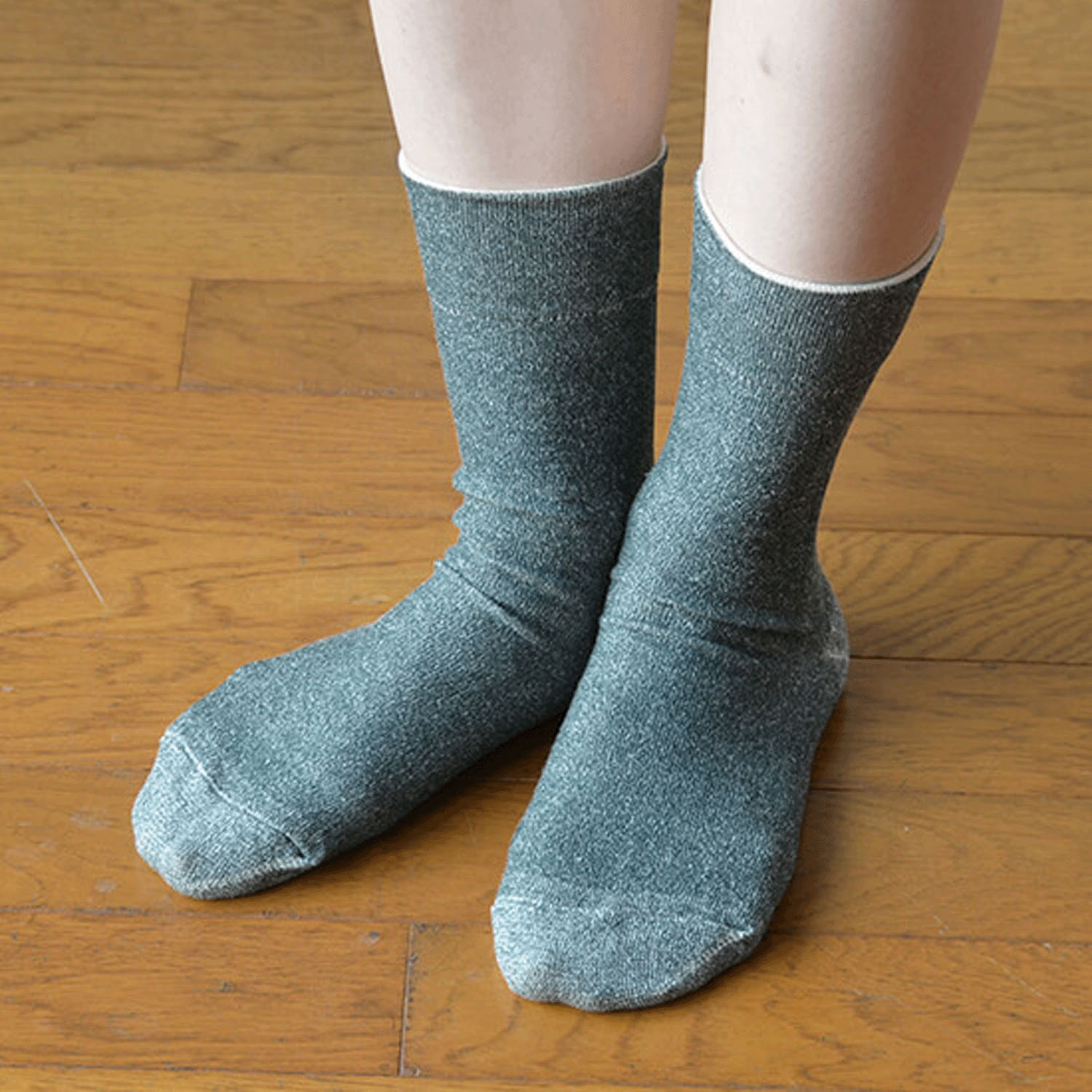 天衣無縫 いつもソックス 無地 - 画像3