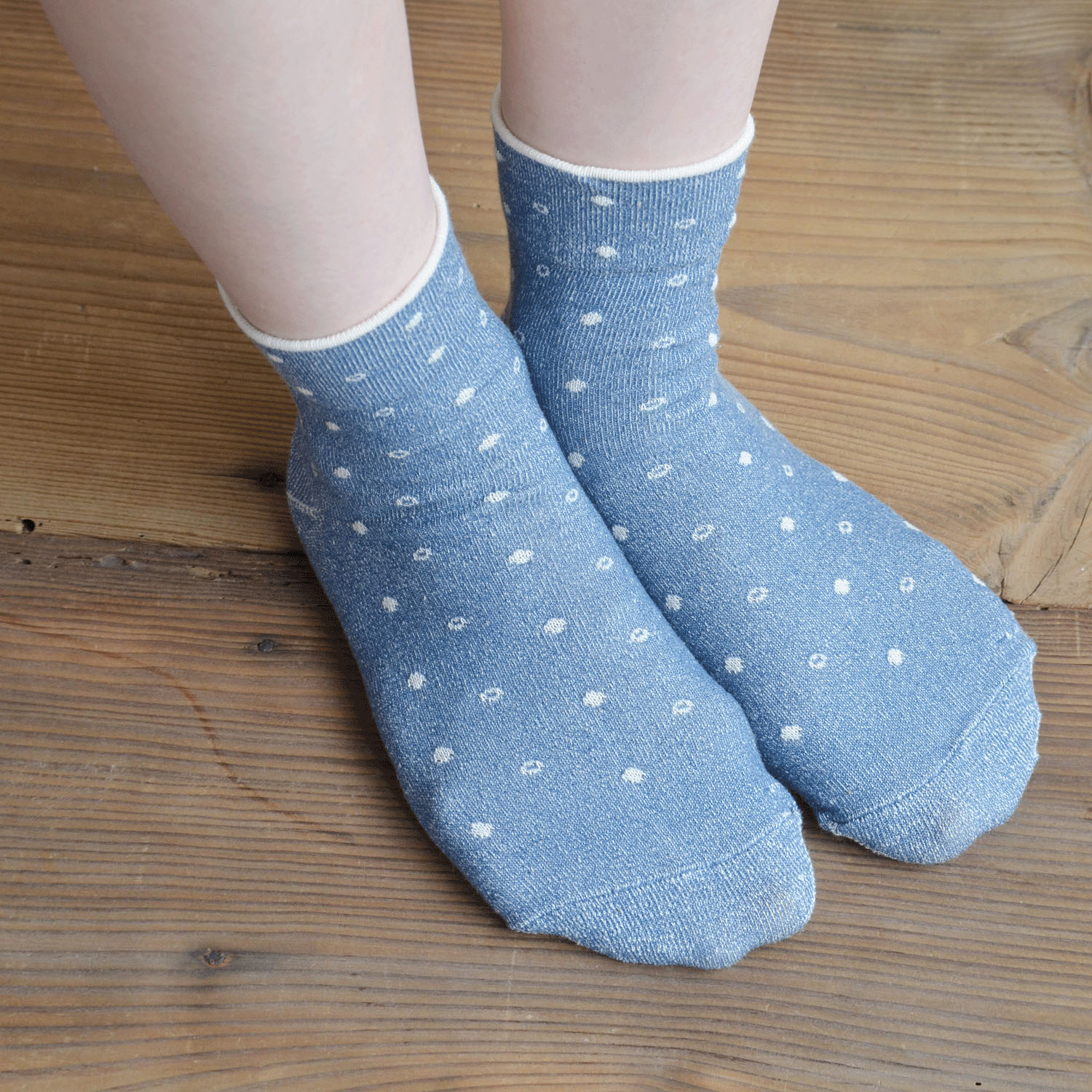 天衣無縫 やさしいソックス 雨つぶ - 画像5