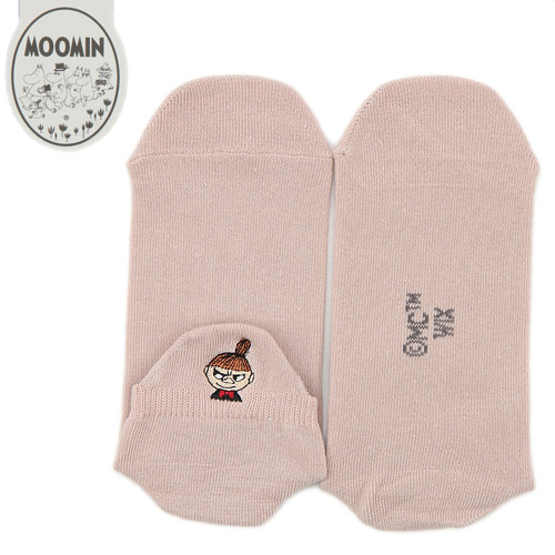 【再入荷】MOOMIN アンクル 踵ベロ付 ミイ刺繍【在庫限り】 - 画像4