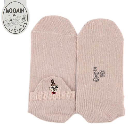 【再入荷】MOOMIN アンクル 踵ベロ付 ミムラ刺しゅう【在庫限り】 - 画像3