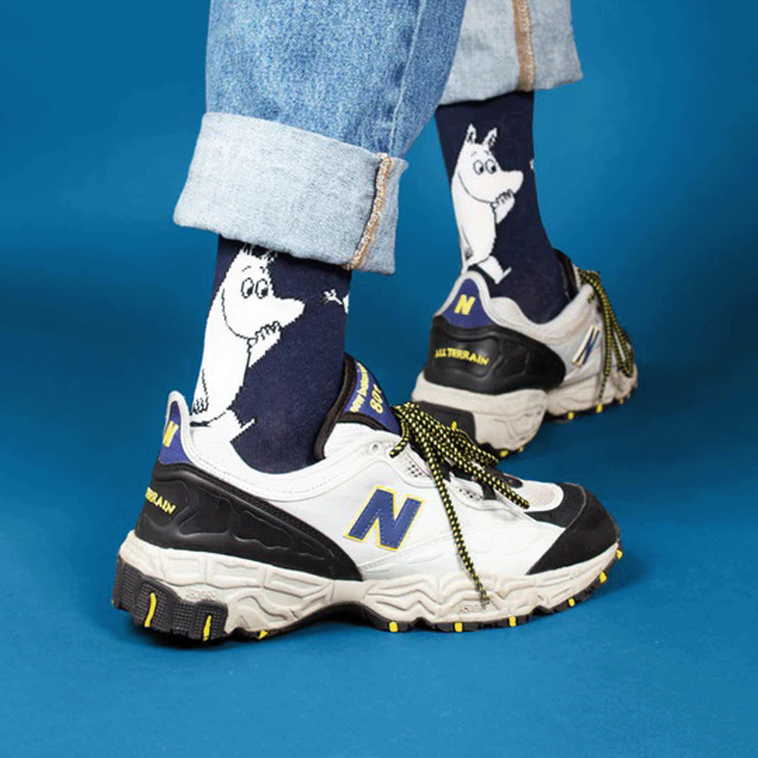 MOOMIN By Nordicbuddies クラシックソックスMEN 25－27cm - 画像1