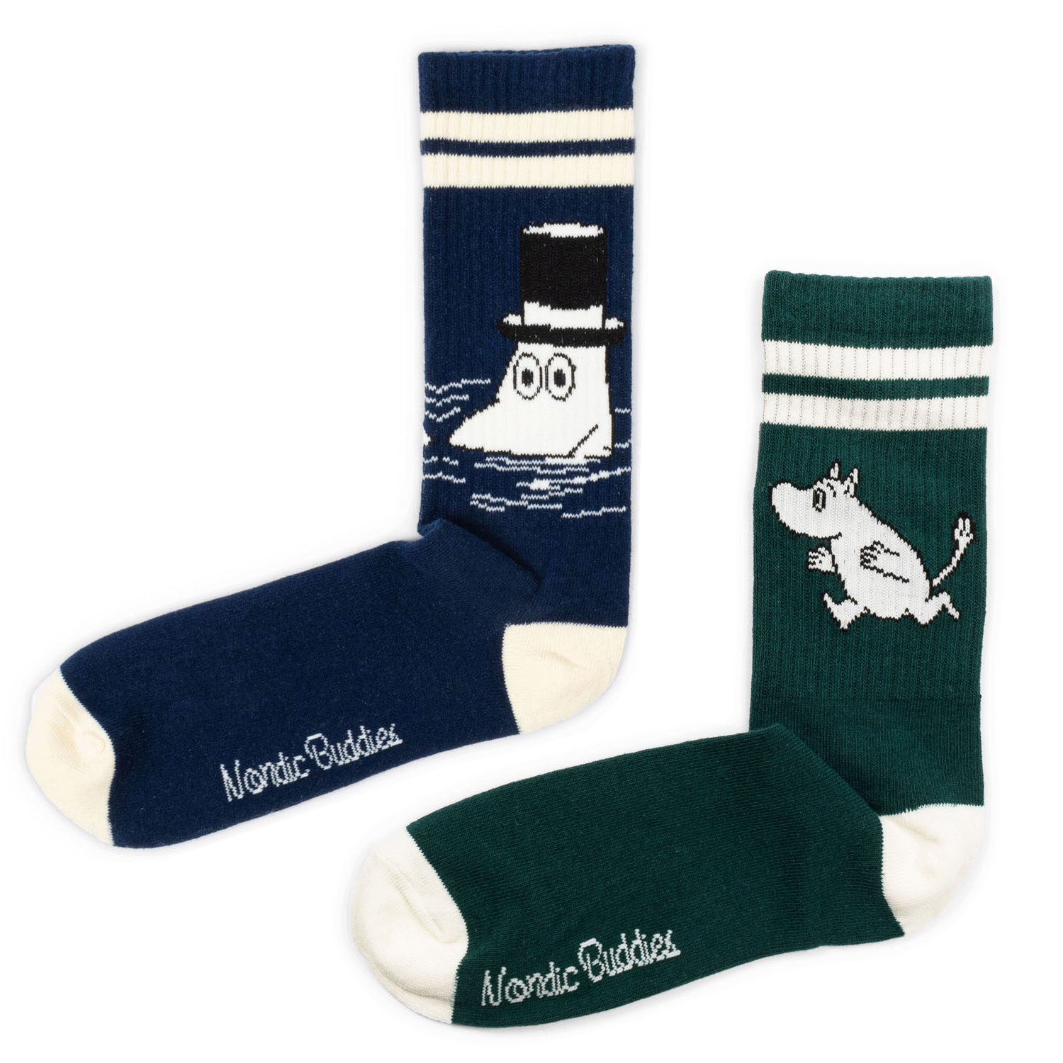 MOOMIN By Nordicbuddies レトロソックスMEN 25－27cm