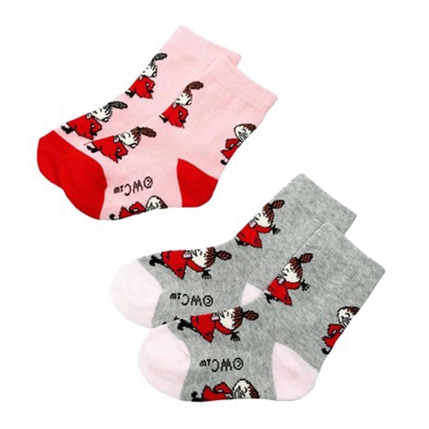 MOOMIN By Nordicbuddiesクラシックソックス キッズ16－20cm