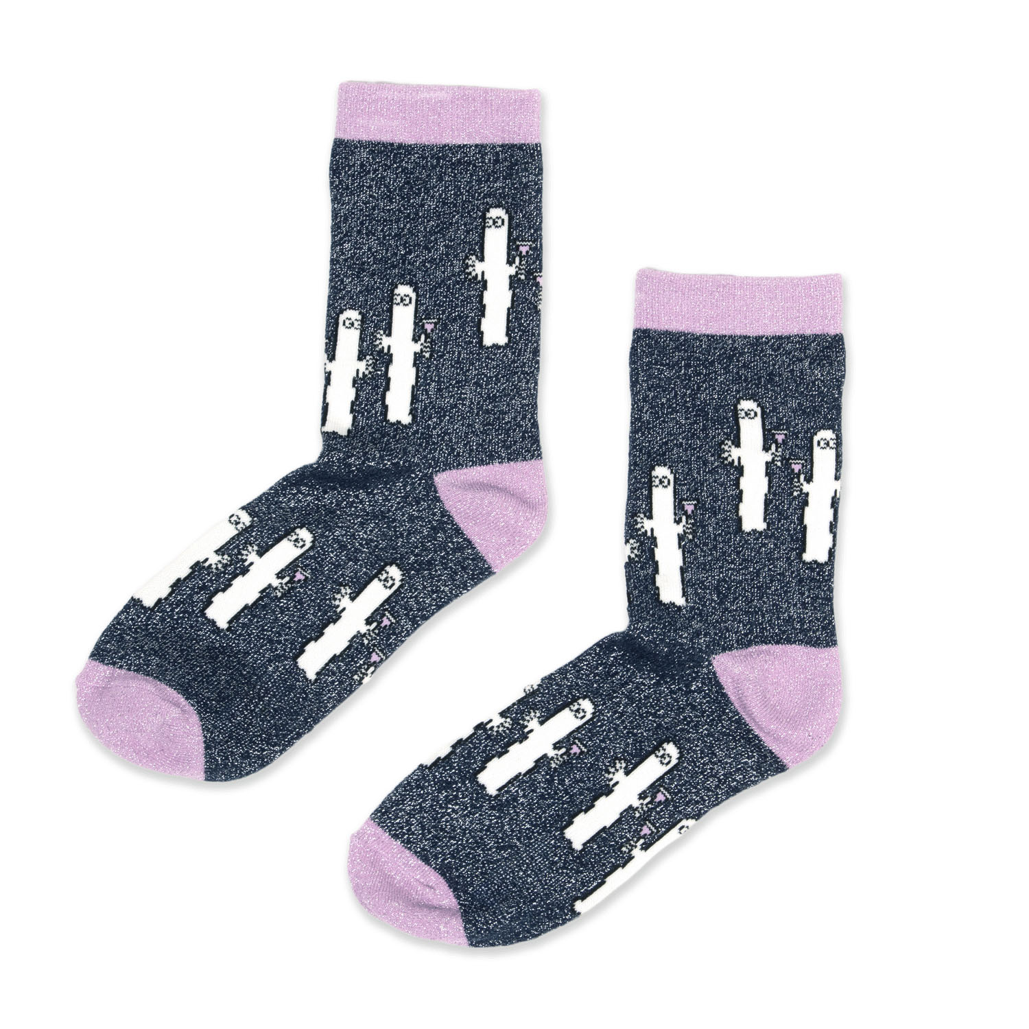 【ニョロニョロ】MOOMIN By Nordicbuddies  グリッターソックス【在庫限り】 - 画像4