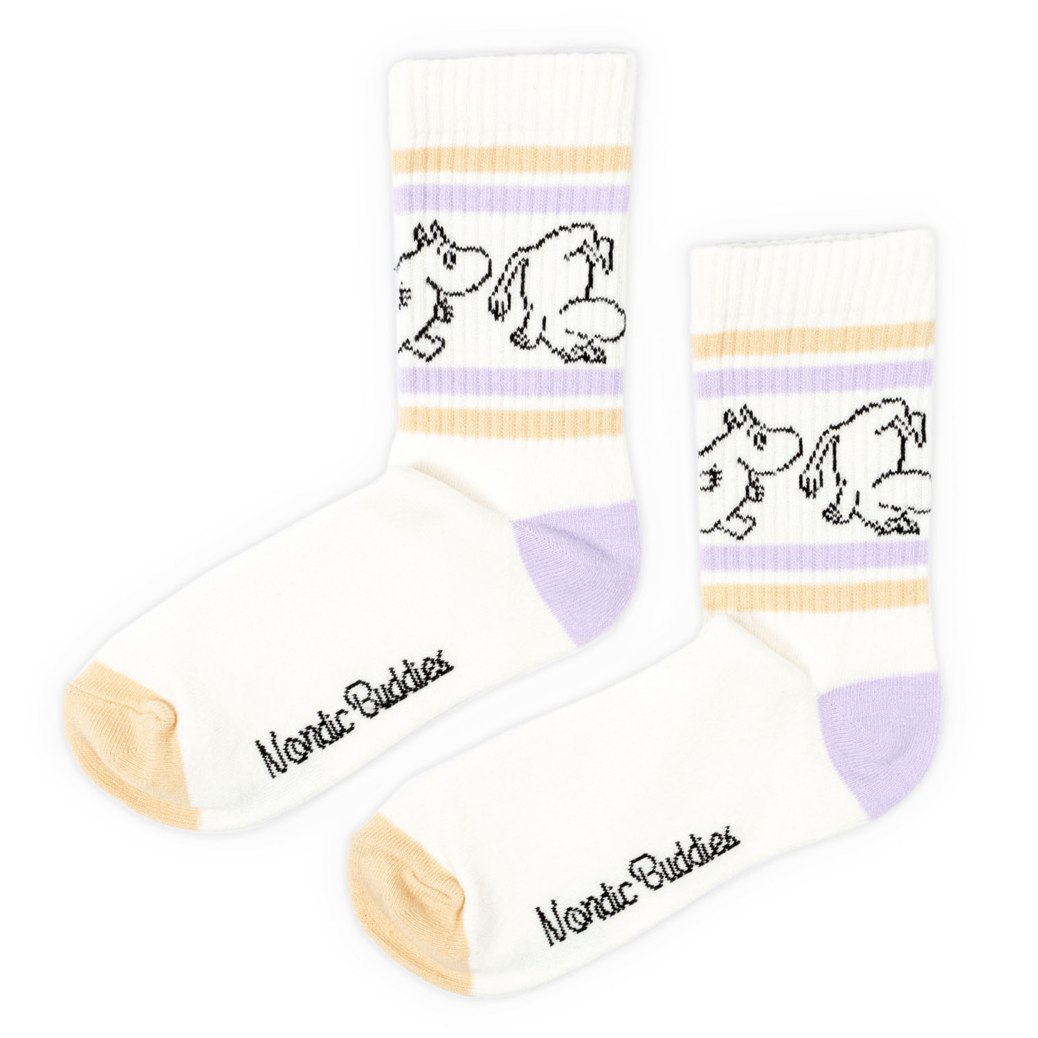 MOOMIN By Nordicbuddies レトロソックスLADIES 23－25cm - 画像2