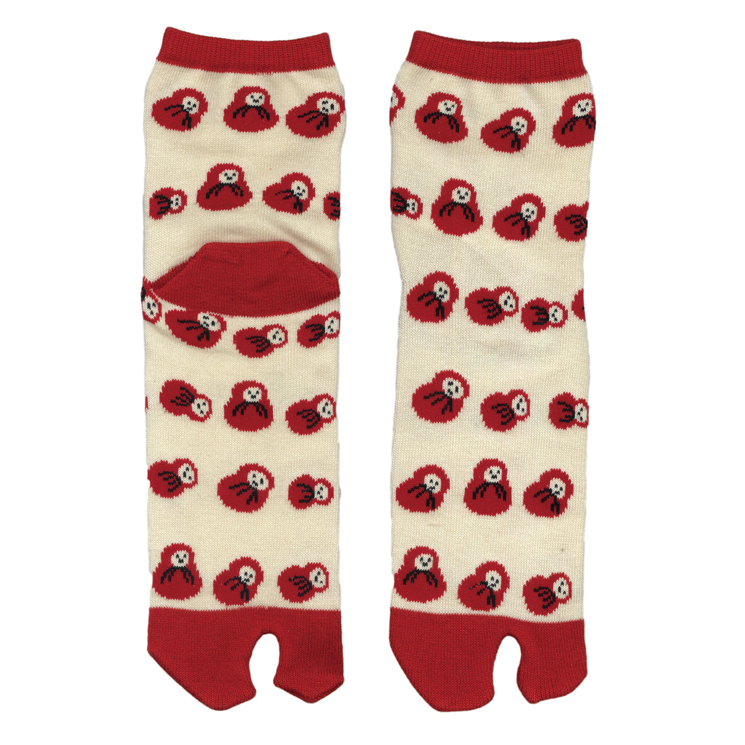 【日本製】足袋靴下 和柄 - 画像3