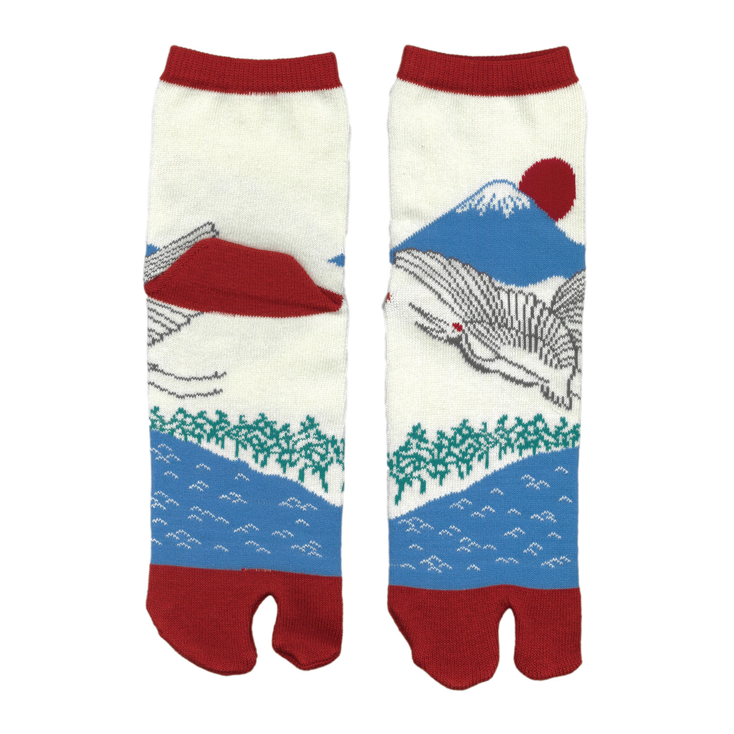 【日本製】足袋靴下 和柄 - 画像9