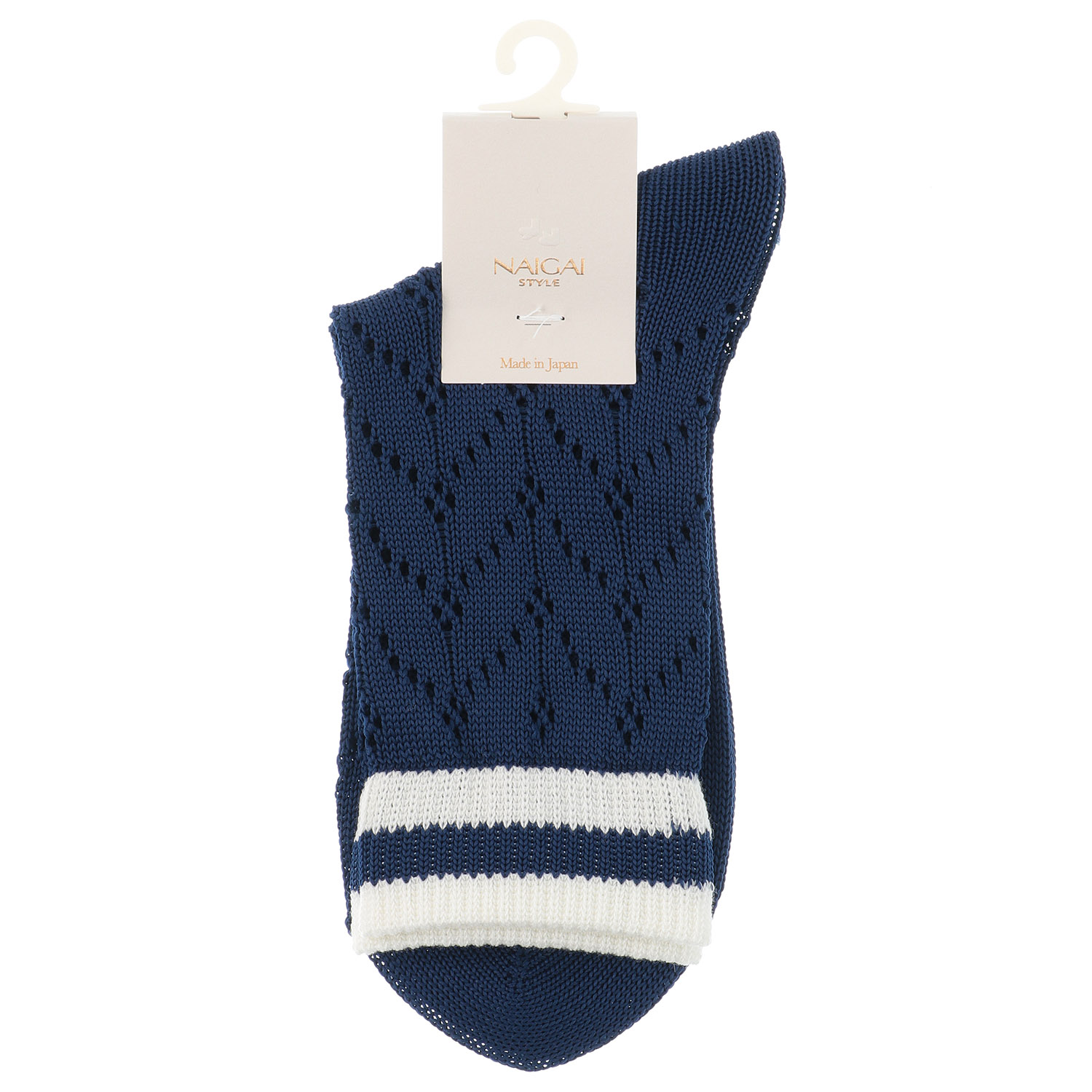 NAIGAI STYLE オープンワーク クルー丈 - 画像2