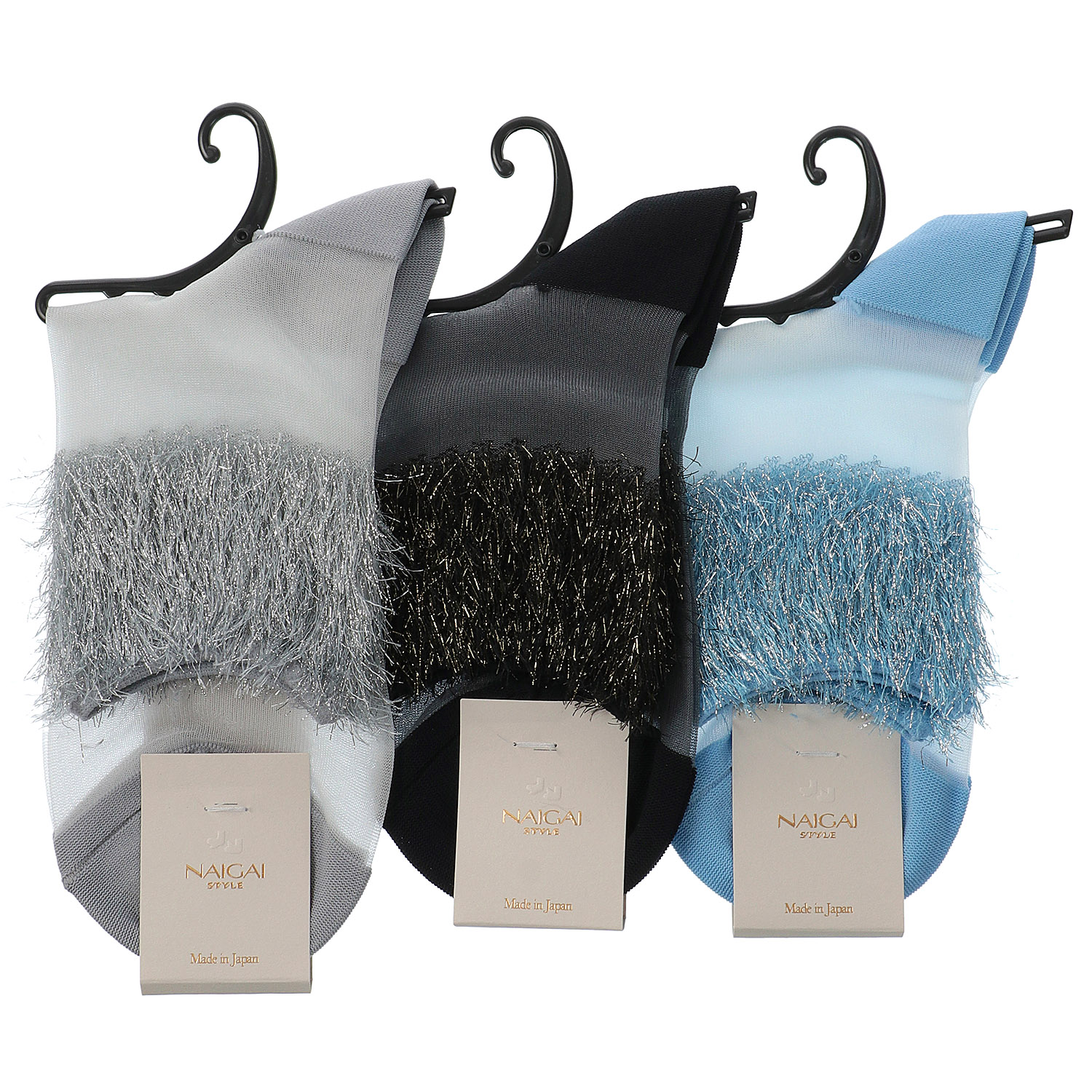 NAIGAI STYLE アンクルファーシアー クルー丈