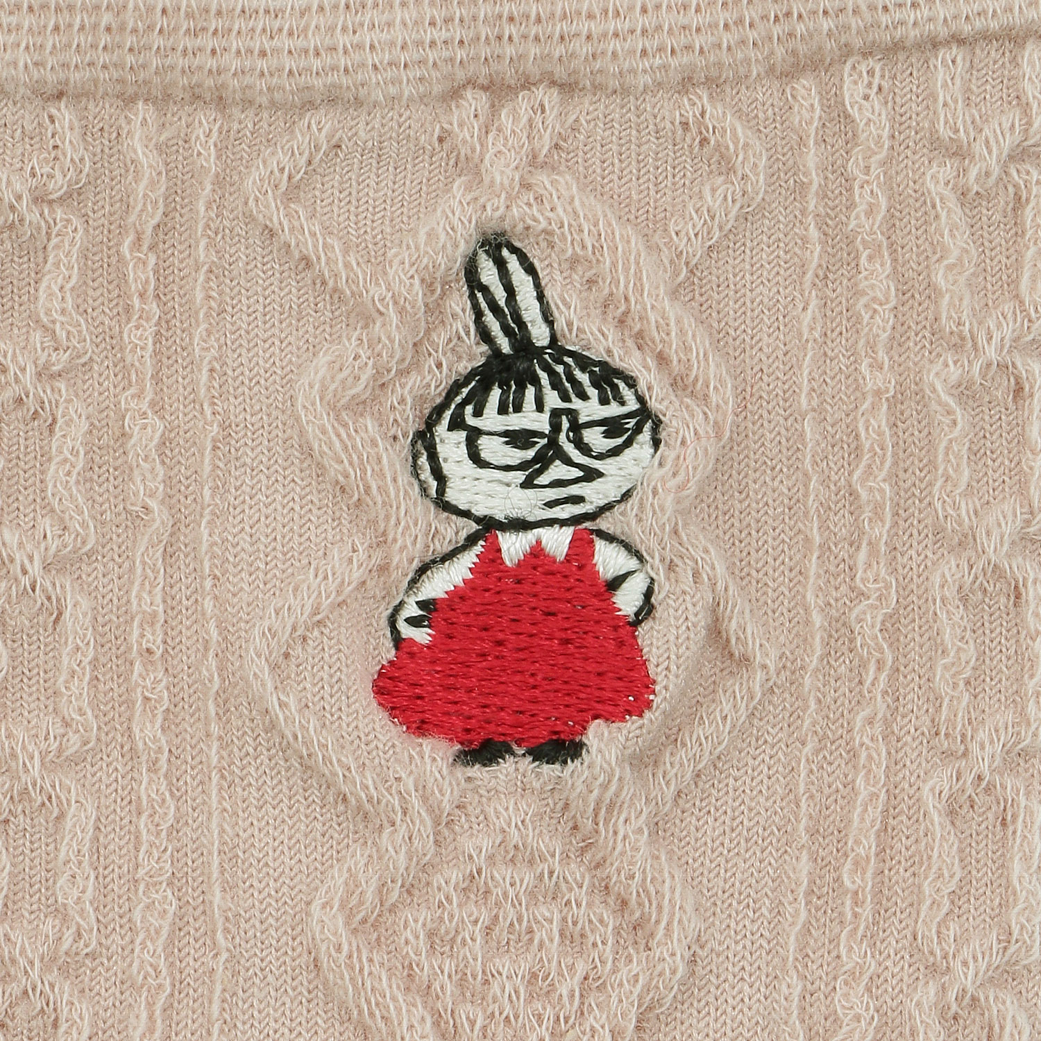 MOOMIN ロークルーソックス リンクス風ミイ刺繍【在庫限り】 - 画像8
