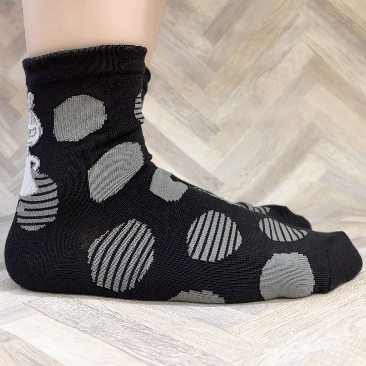 MOOMIN ロークルーソックス ミイドット柄 - 画像5