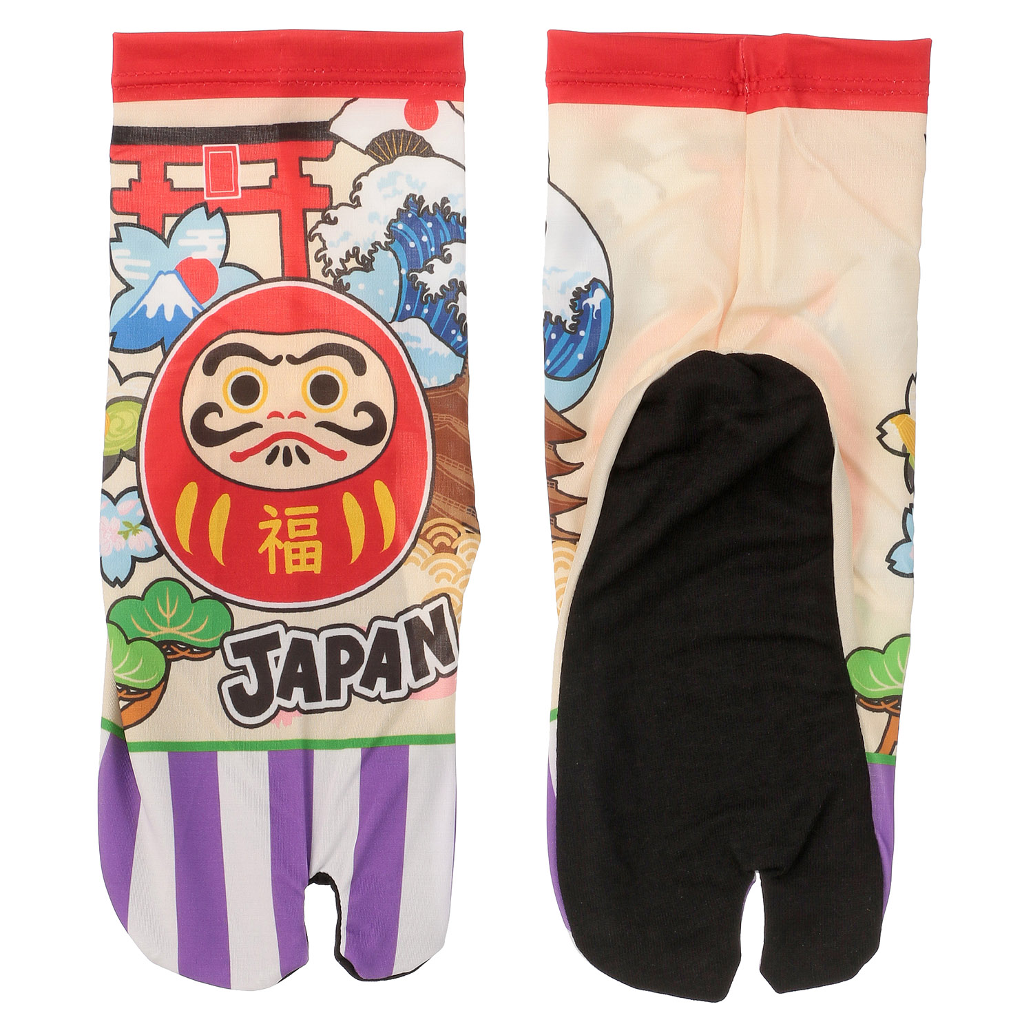 JAPANESE SOUVENIR SOCKS プリント足袋 ロークルー丈 - 画像5