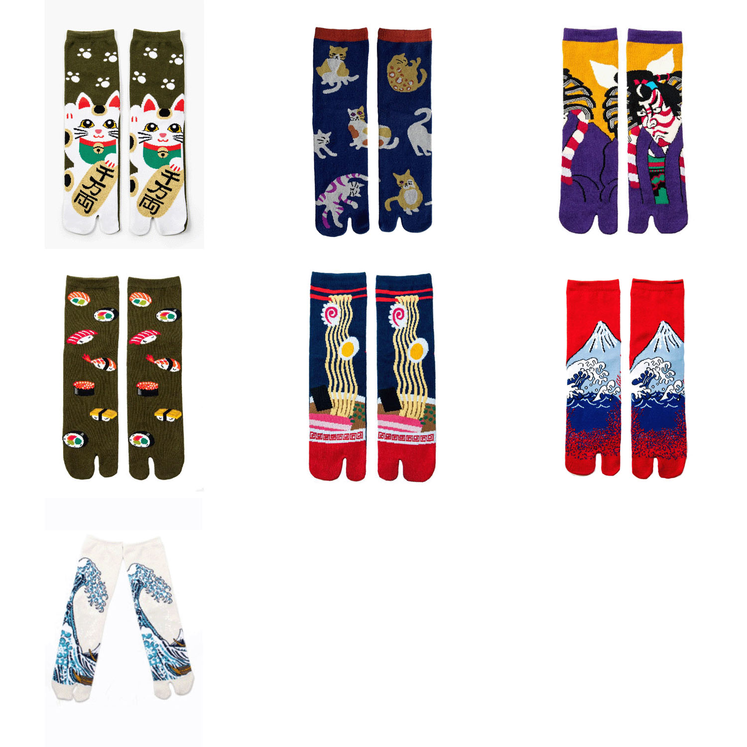 【日本製】NINJA SOCKS 忍者ソックス 足袋 - 画像1