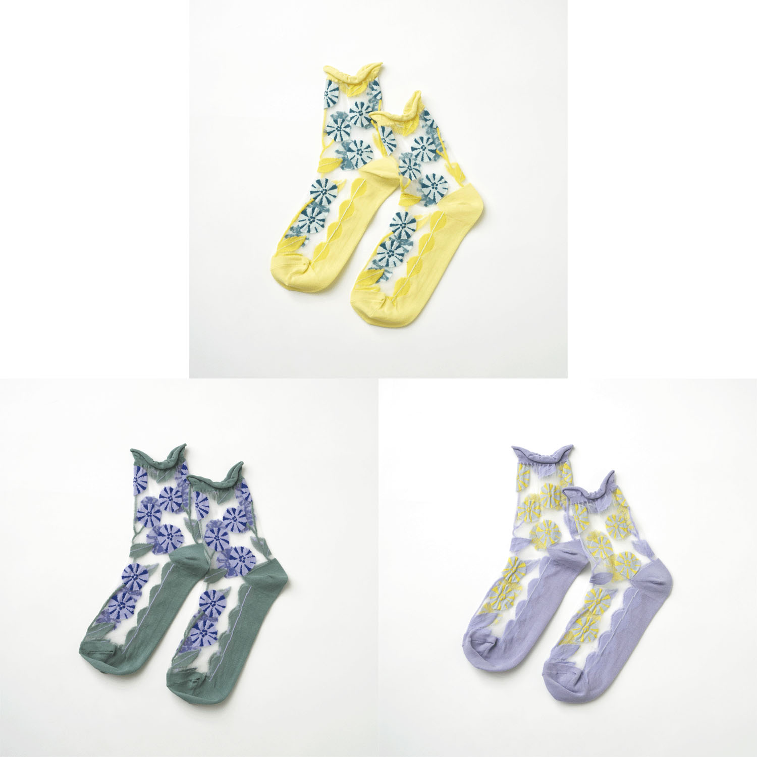 fromFシースルーソックス（margaret／マーガレット）【在庫限り】 - 画像1