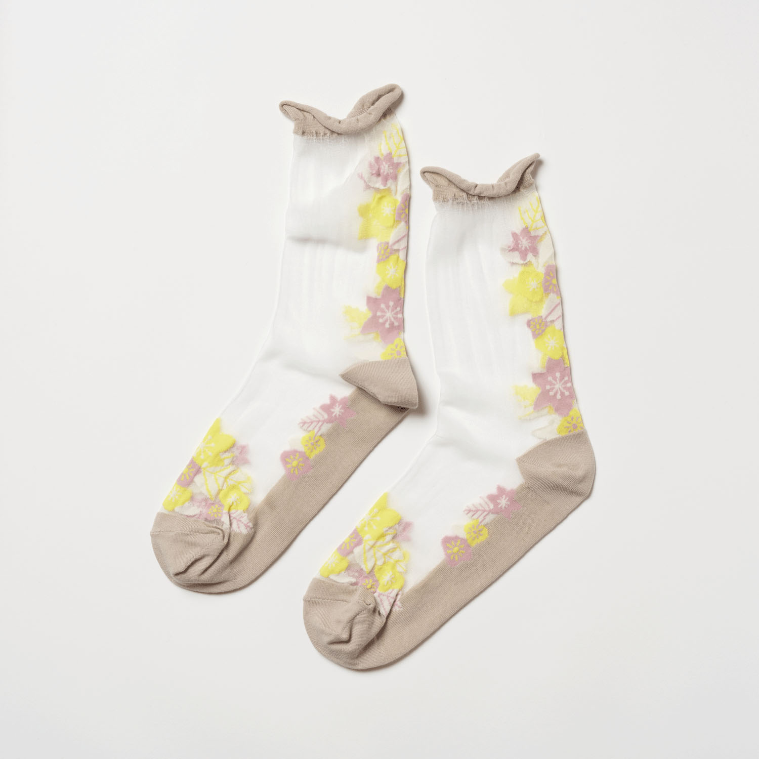 fromFシースルーソックス（Pieni kukka／小花） - 画像8