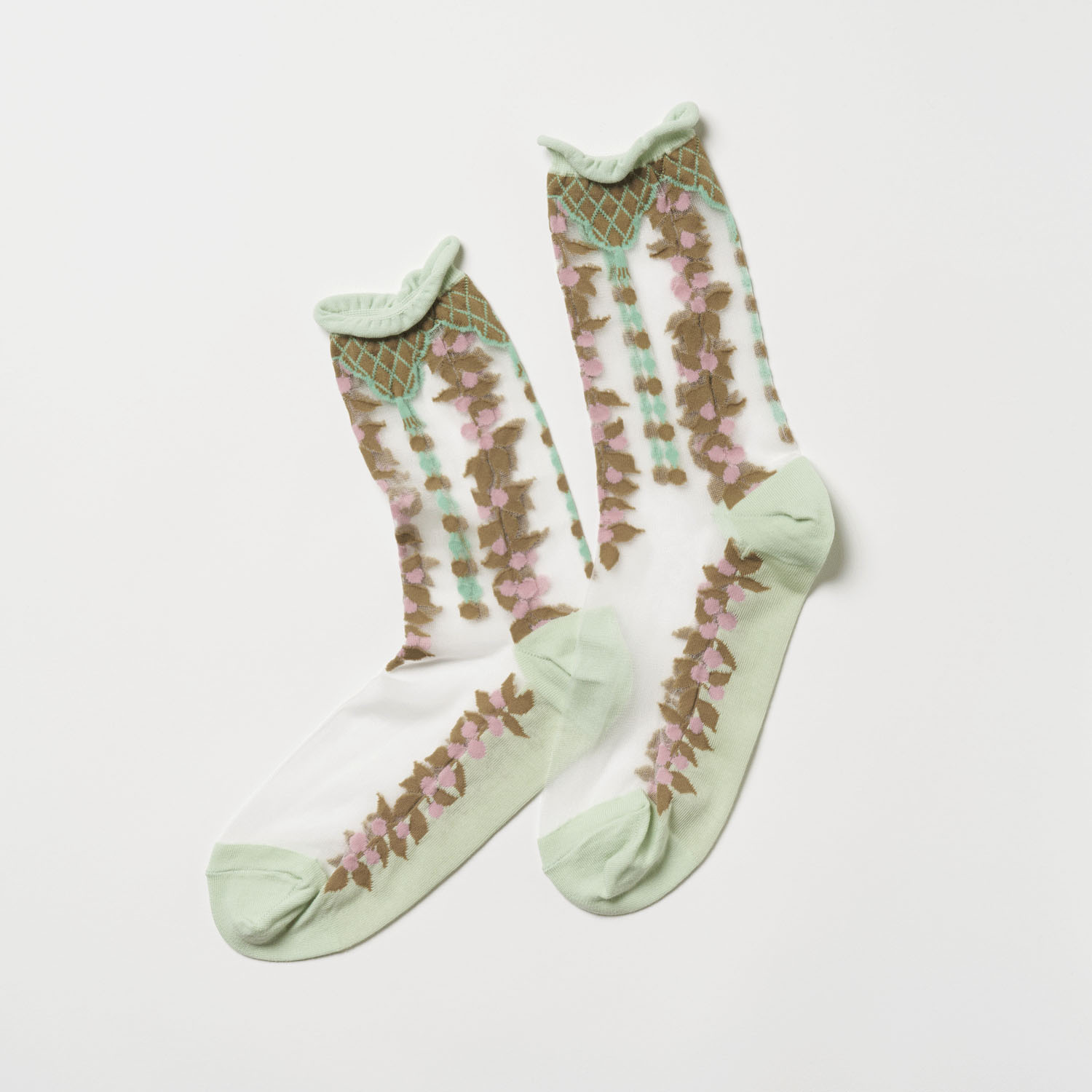 fromFシースルーソックス（Omenamarja／リンゴベリー） - 画像2