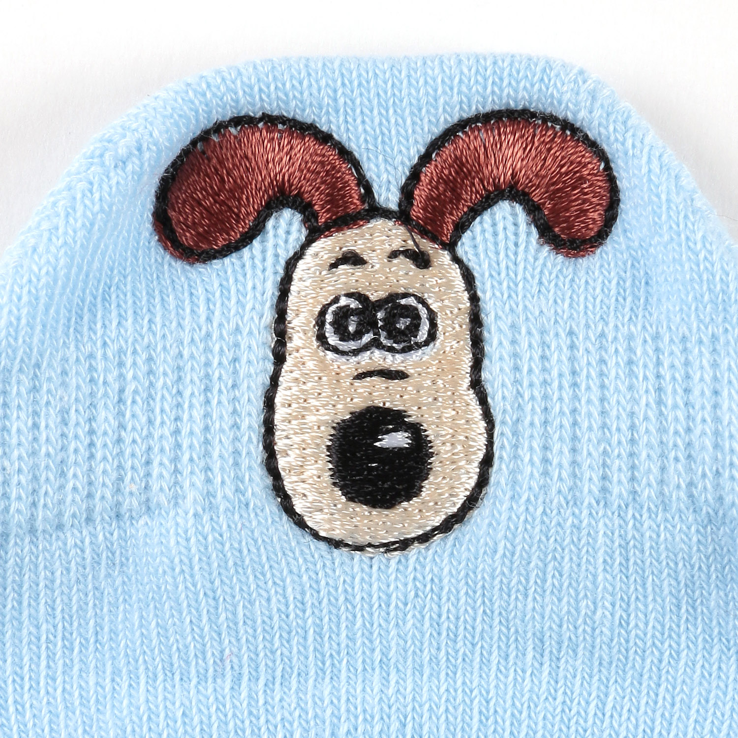 ウォレスとグルミット 刺繍 スニーカー丈 靴下 - 画像4