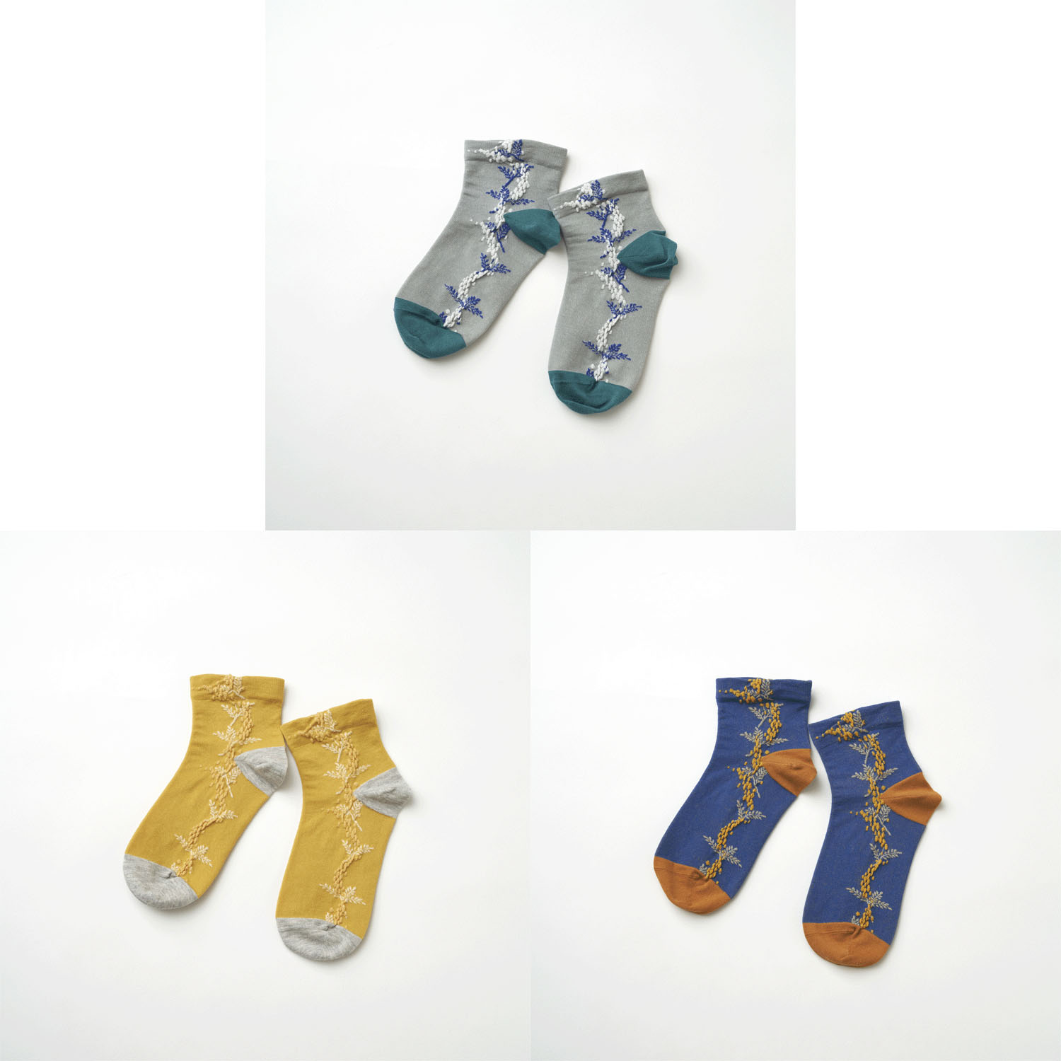 fromFショート丈ソックス（mimosa／ミモザ） - 画像1