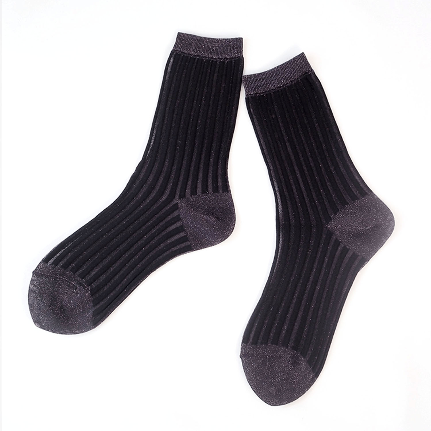 andeotte シースルーストライプラメソックス【在庫限り】 - 画像7