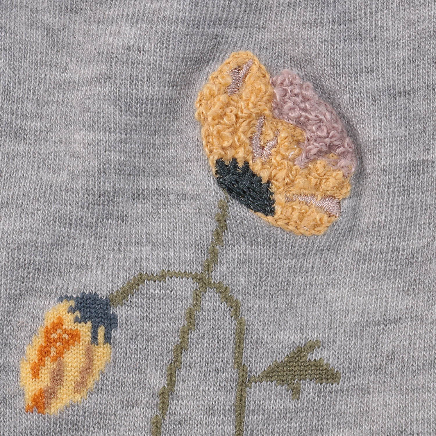 プティパ ロークルー丈 付属付き フラワーサガラ刺繍【在庫限り】 - 画像2