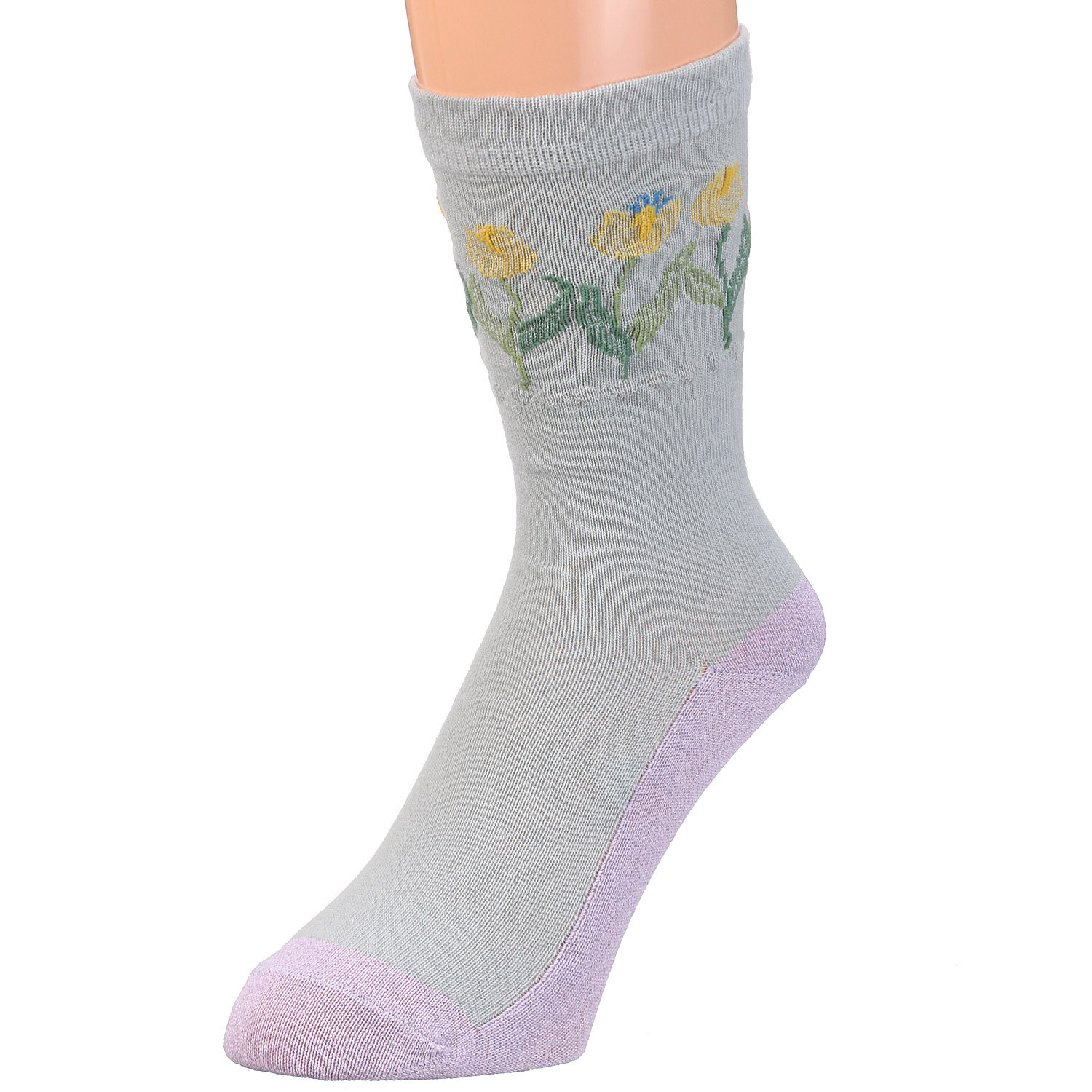 プティパ クルー丈 足底紙糸 チューリップ - 画像5