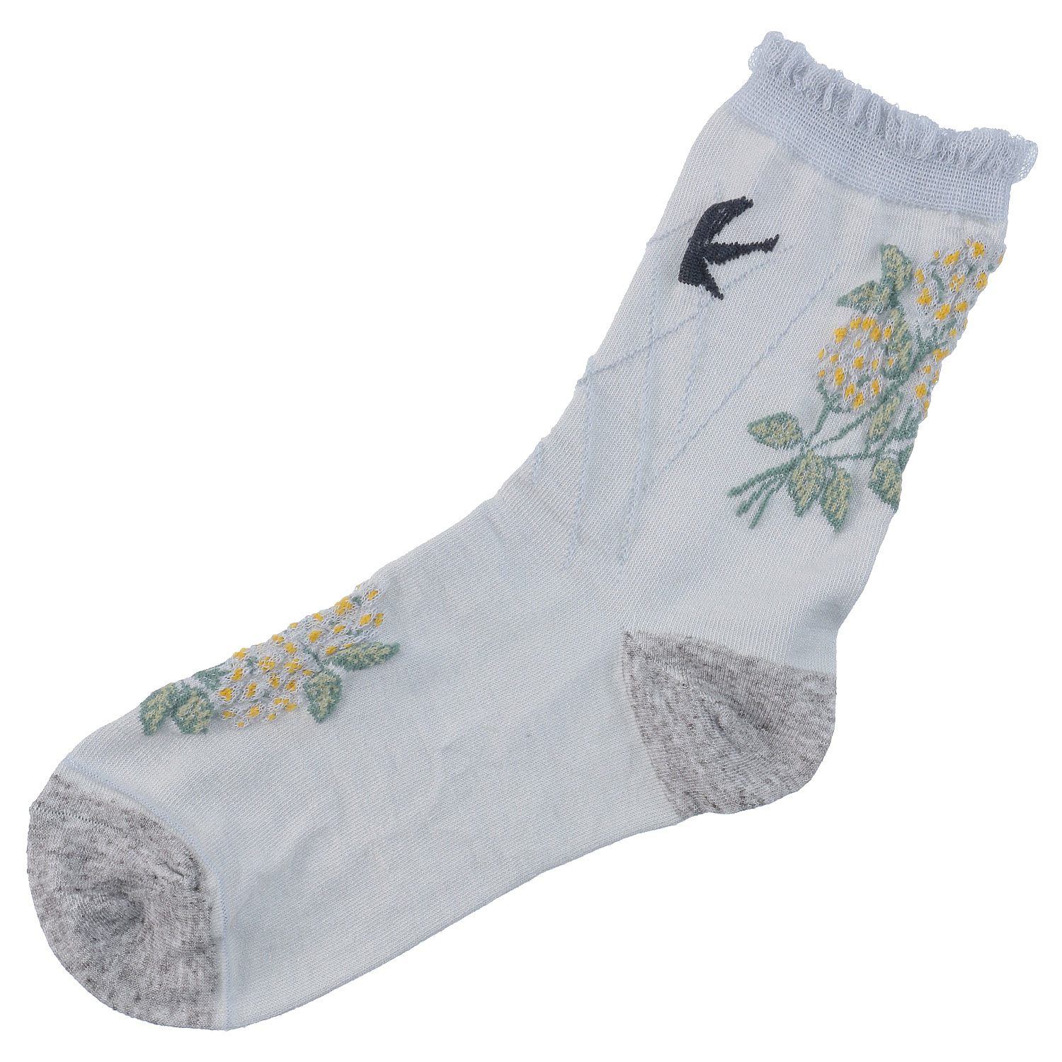 いろは ロークルー 麻入り アジサイとツバメ【在庫限り】