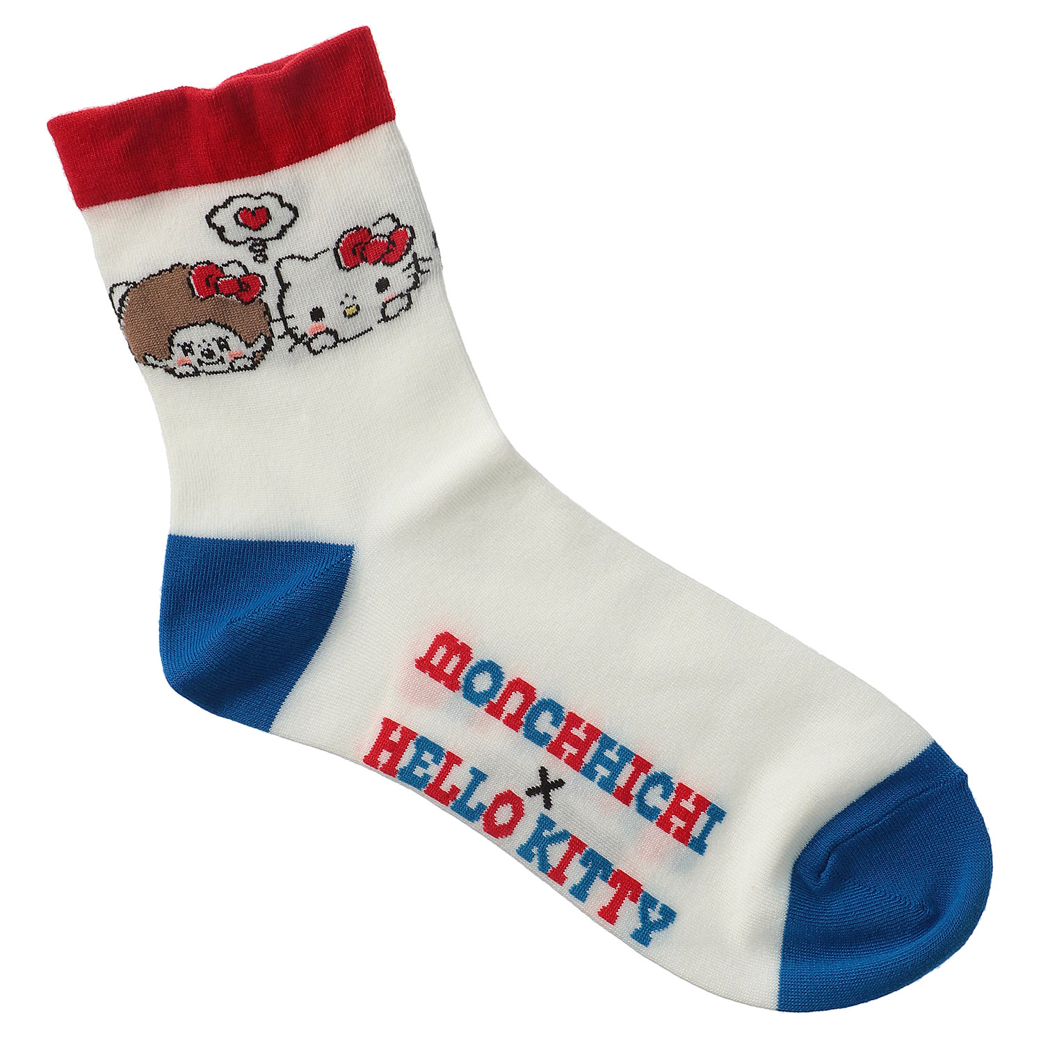 モンチッチ×キティ  クルー丈 靴下 - 画像2