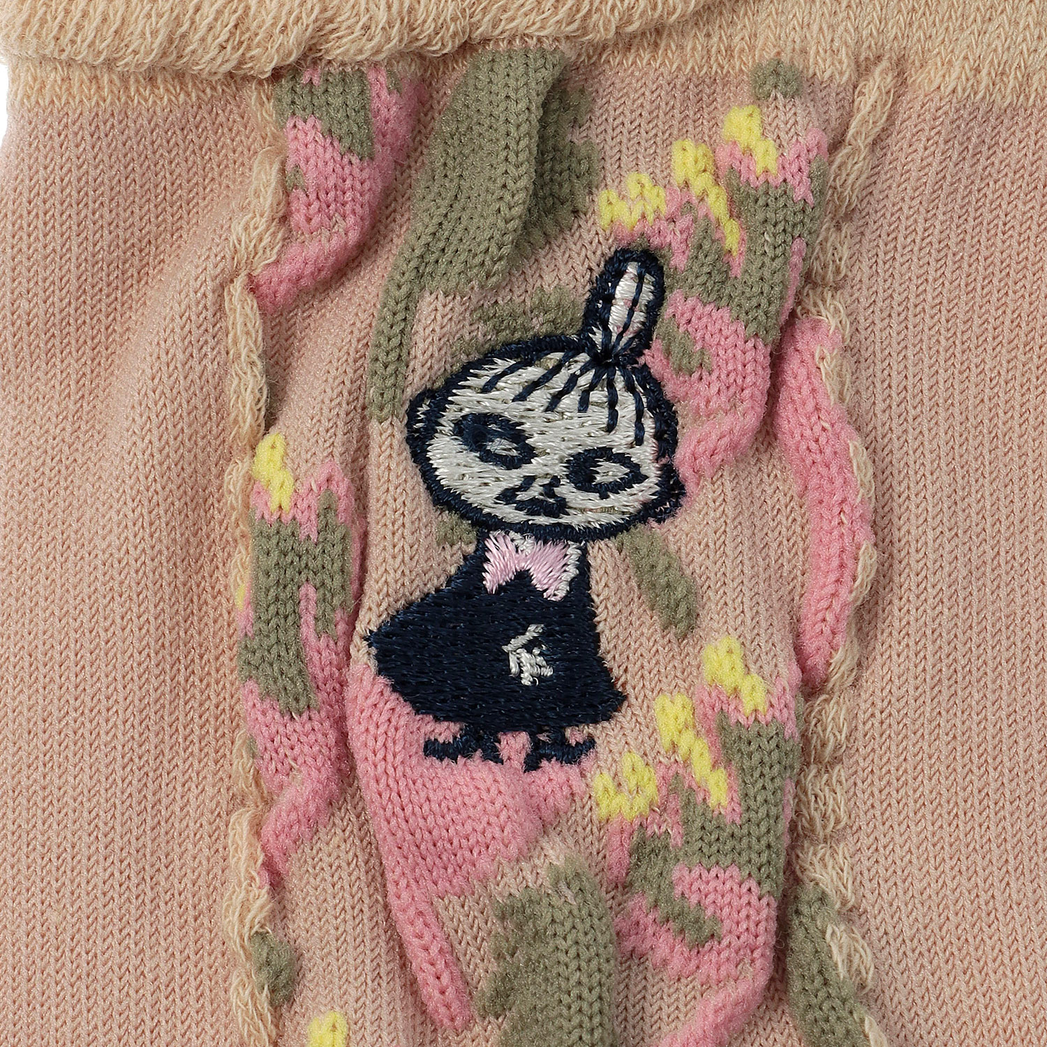MOOMIN ミイフェア ロークルー丈 お花 ミイ刺繍【在庫限り】 - 画像4