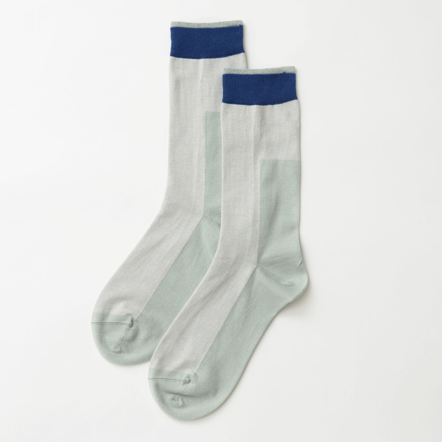 fromF kaksi（カクシ／ツートーン）クルーソックス - 画像6