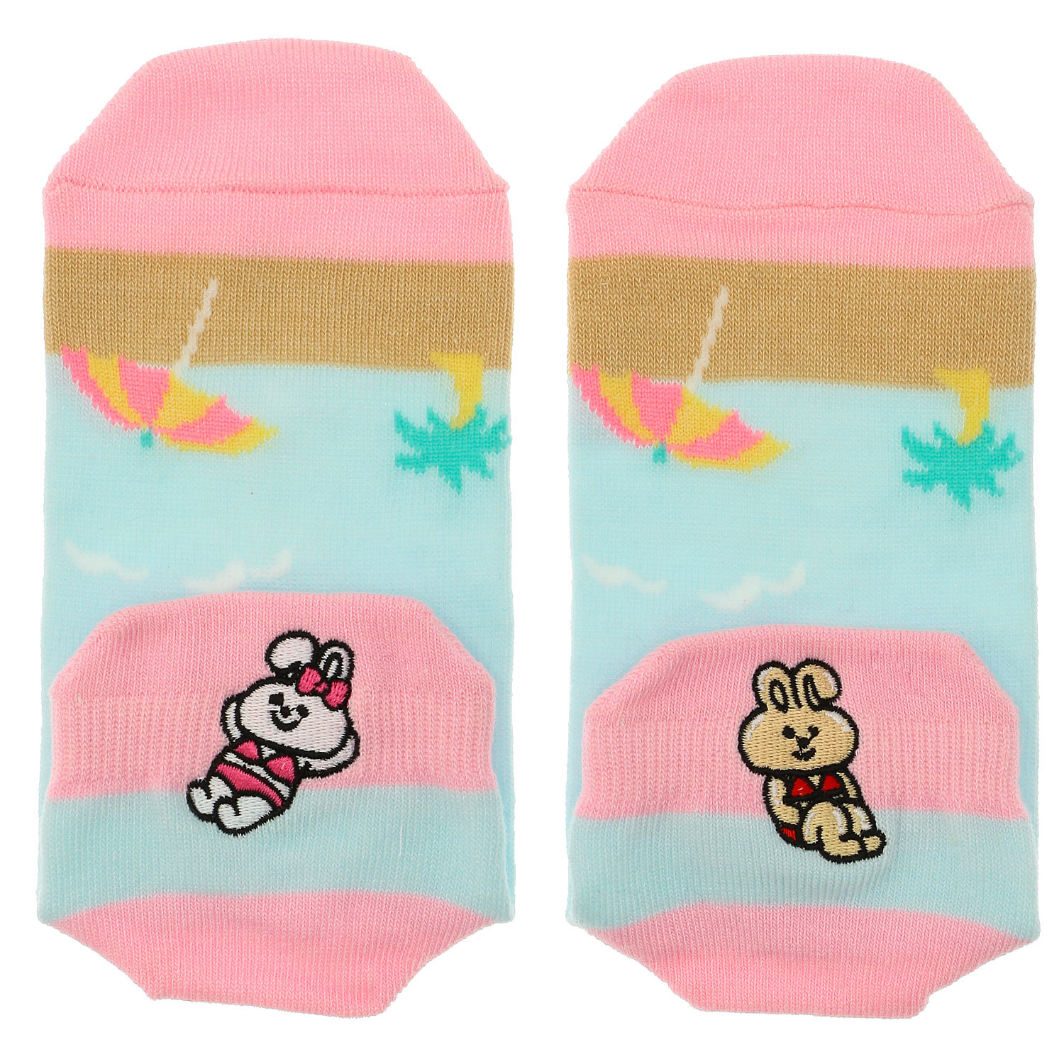 SWIMMER（スイマー）刺繍 スニーカー丈 靴下 - 画像2