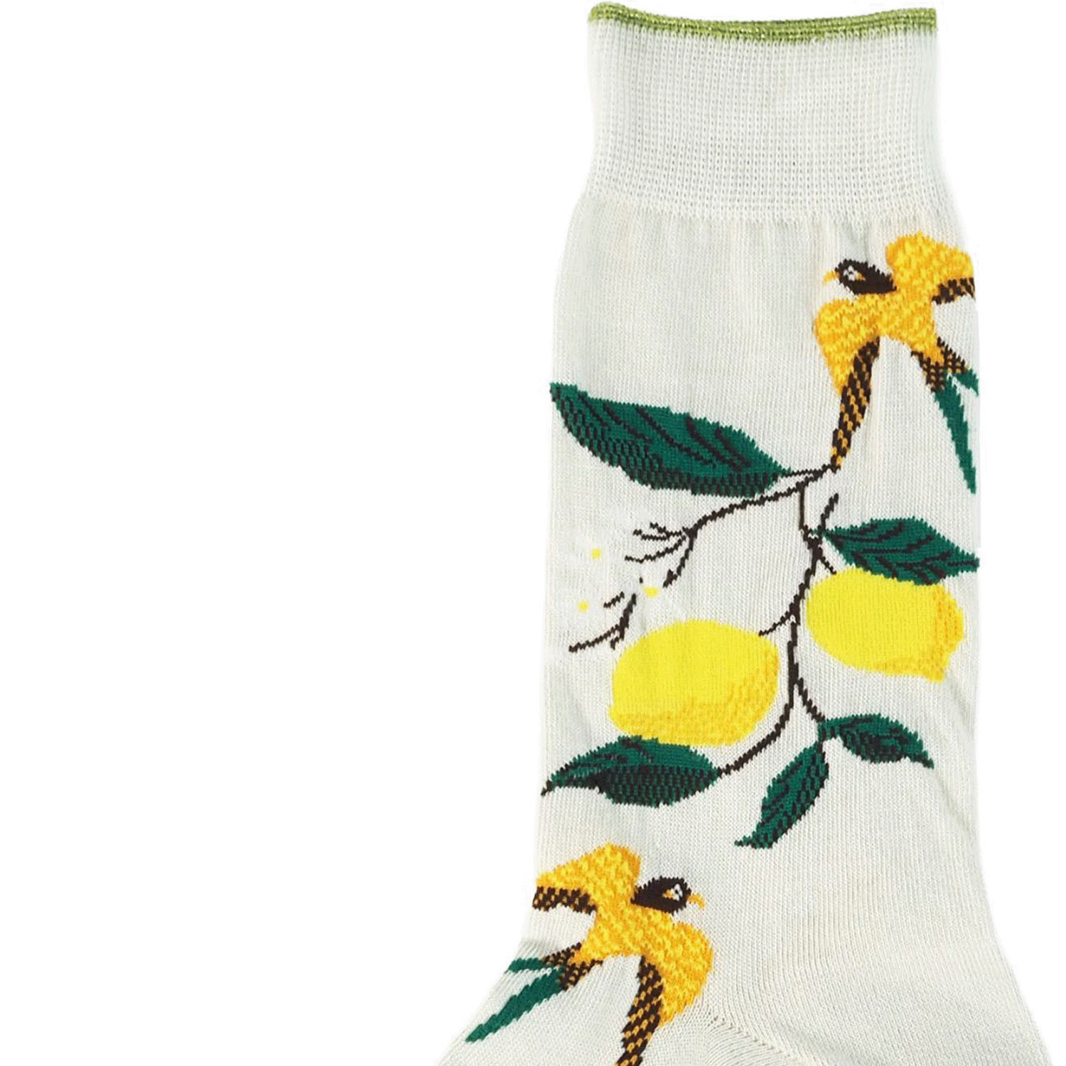 andeotte ハイゲージクルーソックス LEMON - 画像4