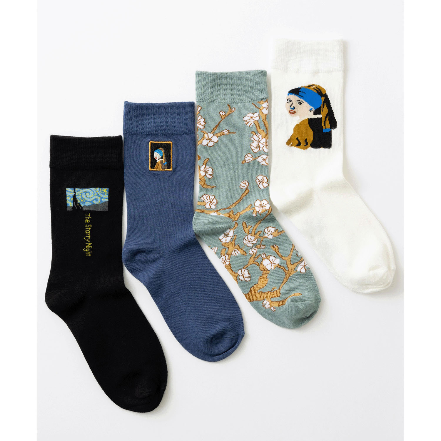 バンブーソックス【4足セット】ポップデザインアソートギフトボックス入り - 画像2