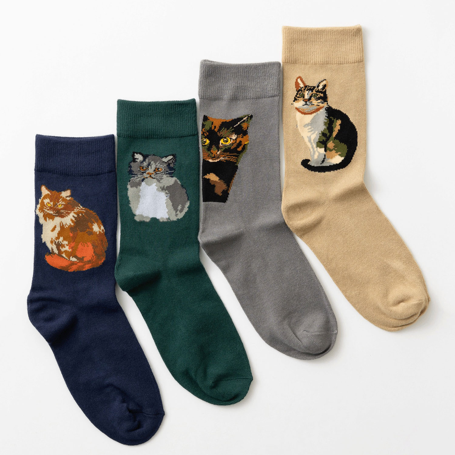 バンブーソックス【4足セット】ポップデザインアソートギフトボックス入り - 画像12