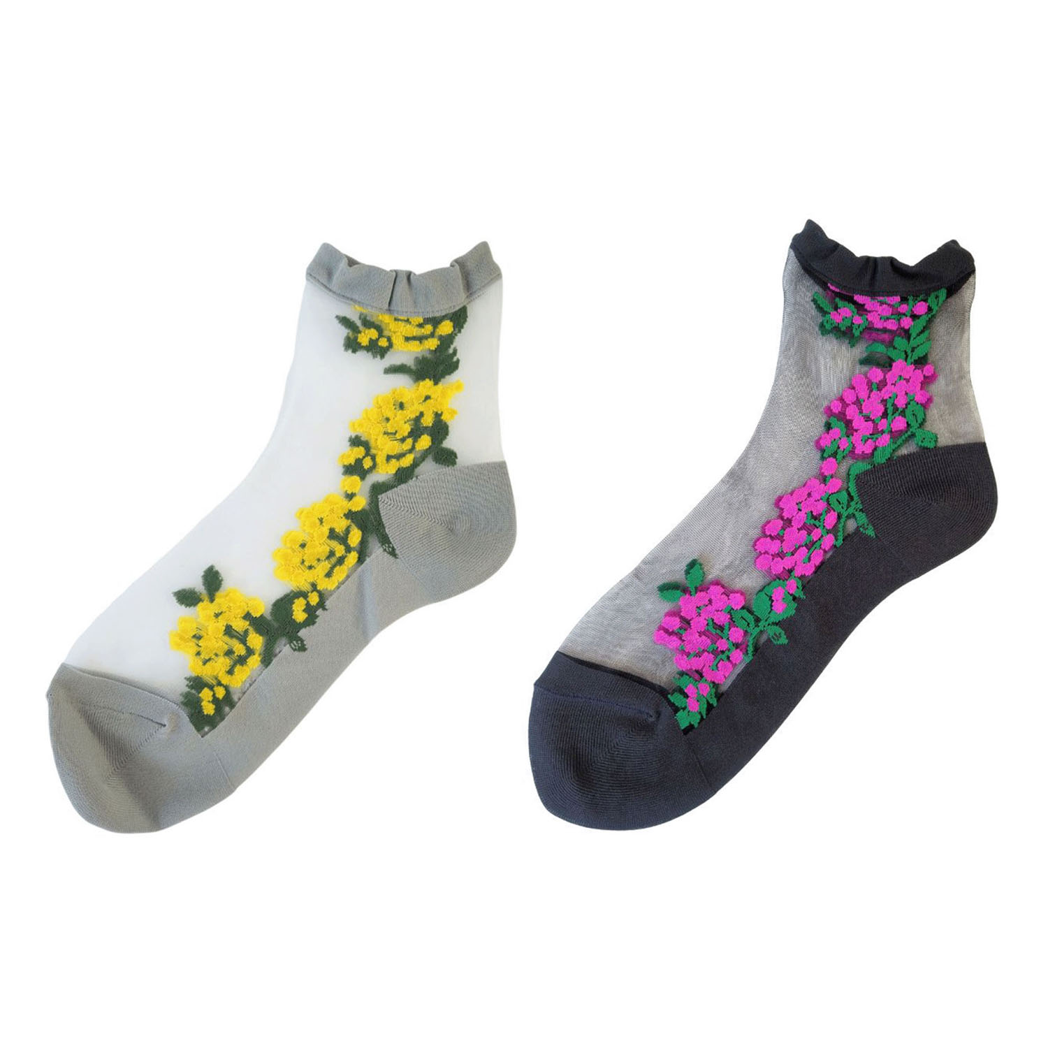 andeotte シースルーショートソックス SAISON