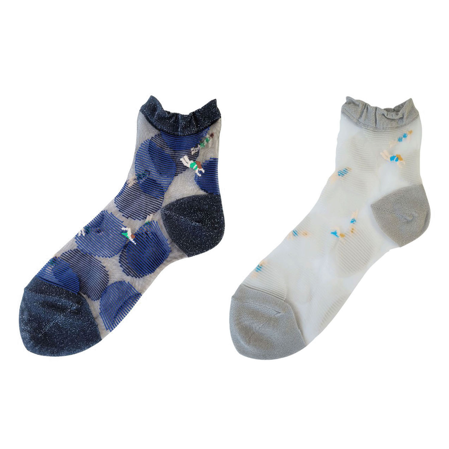 andeotte シースルーショートソックス POOL - 画像1