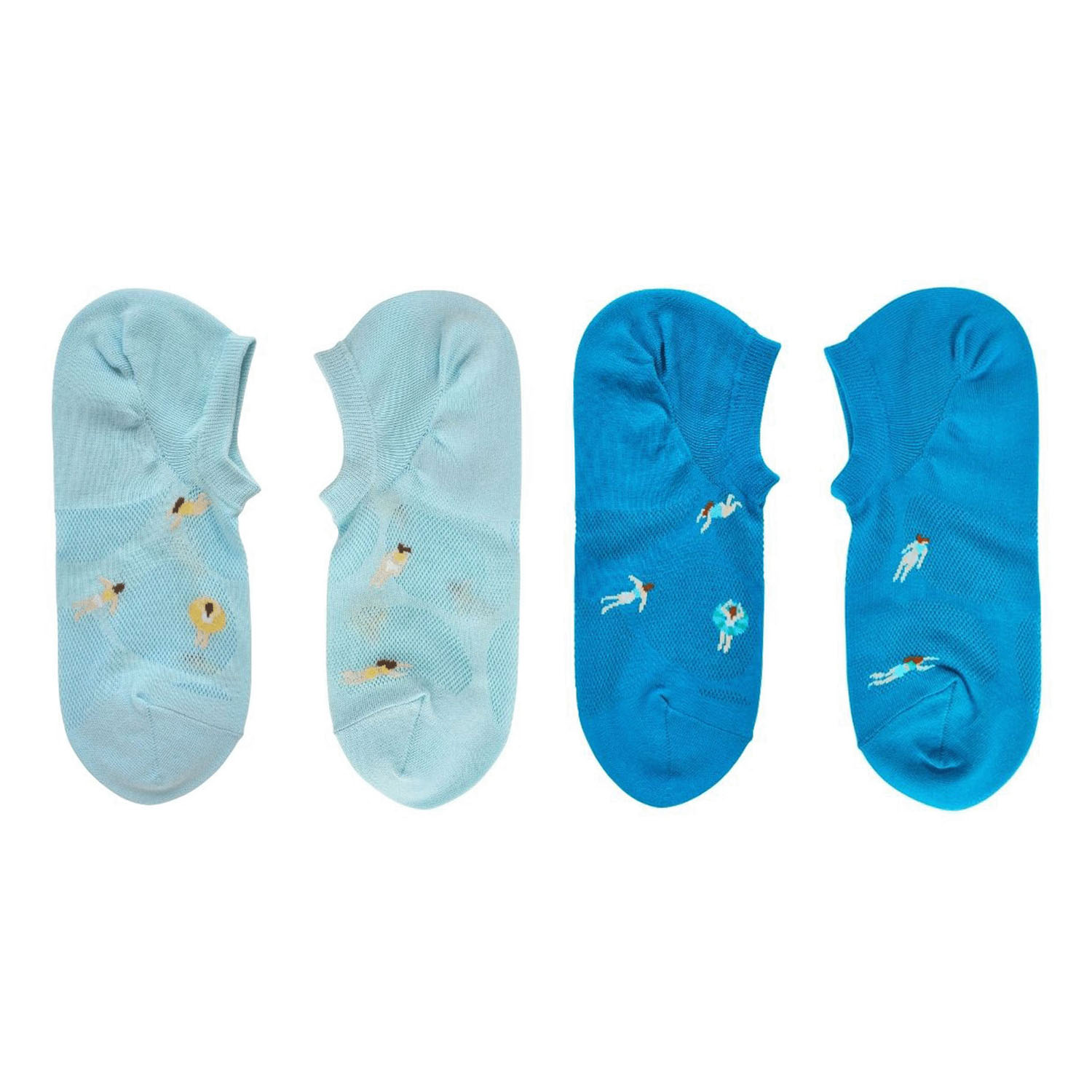 andeotte ハイゲージスニーカー丈ソックス POOL