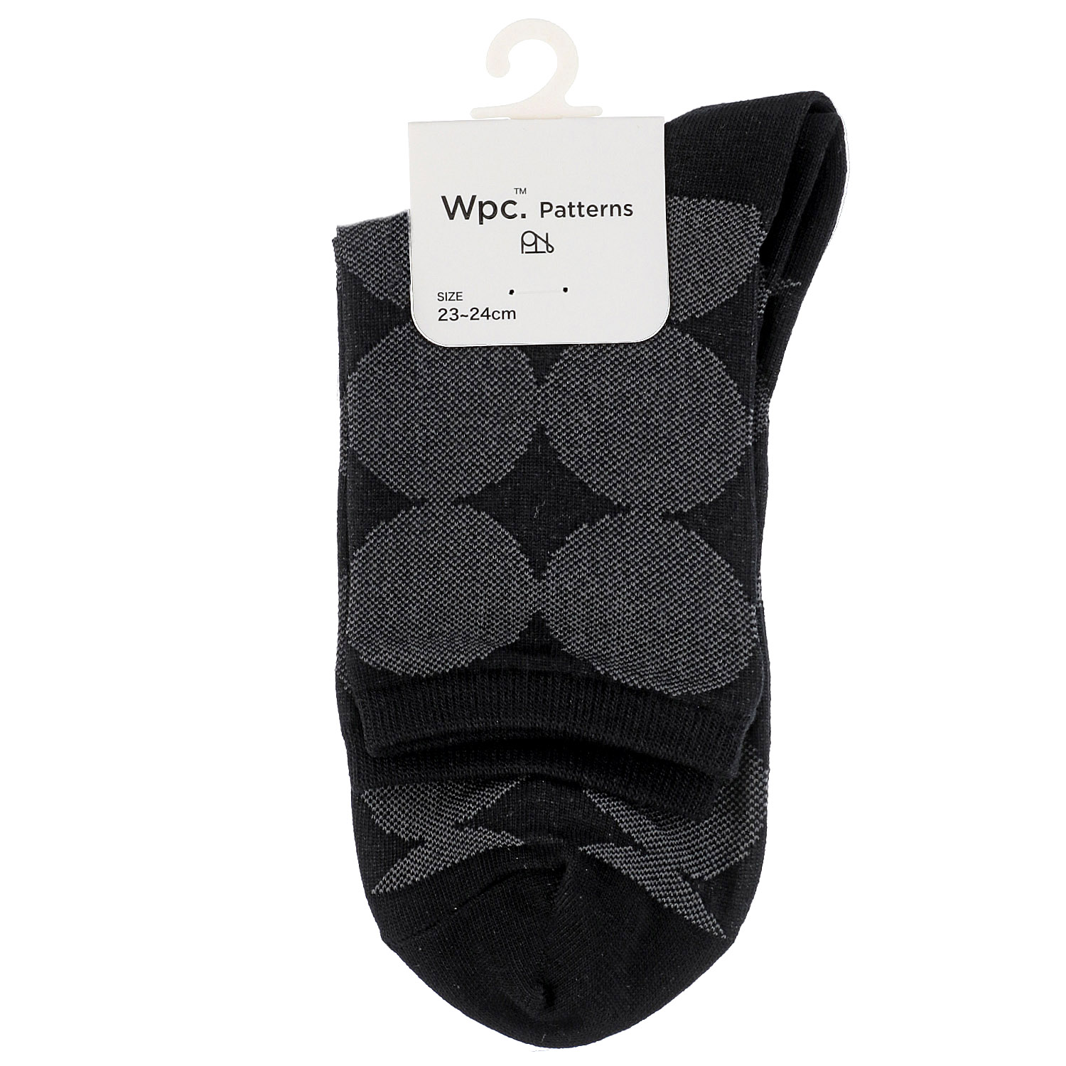Wpc．Patterns クルー丈ソックス メッシュ - 画像2