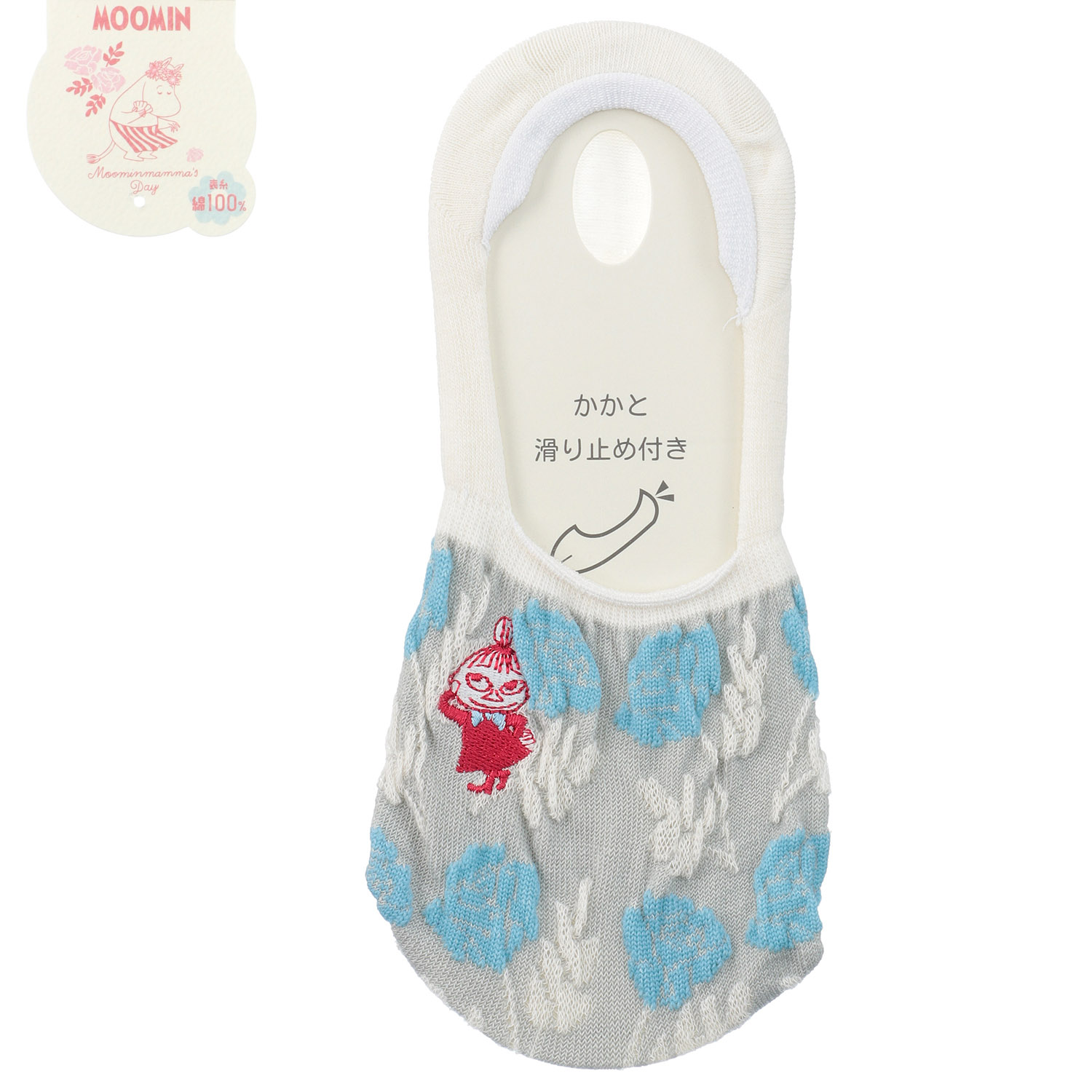MOOMIN 母の日 パンプスイン 逆スパ薔薇ミイ刺繍 - 画像6