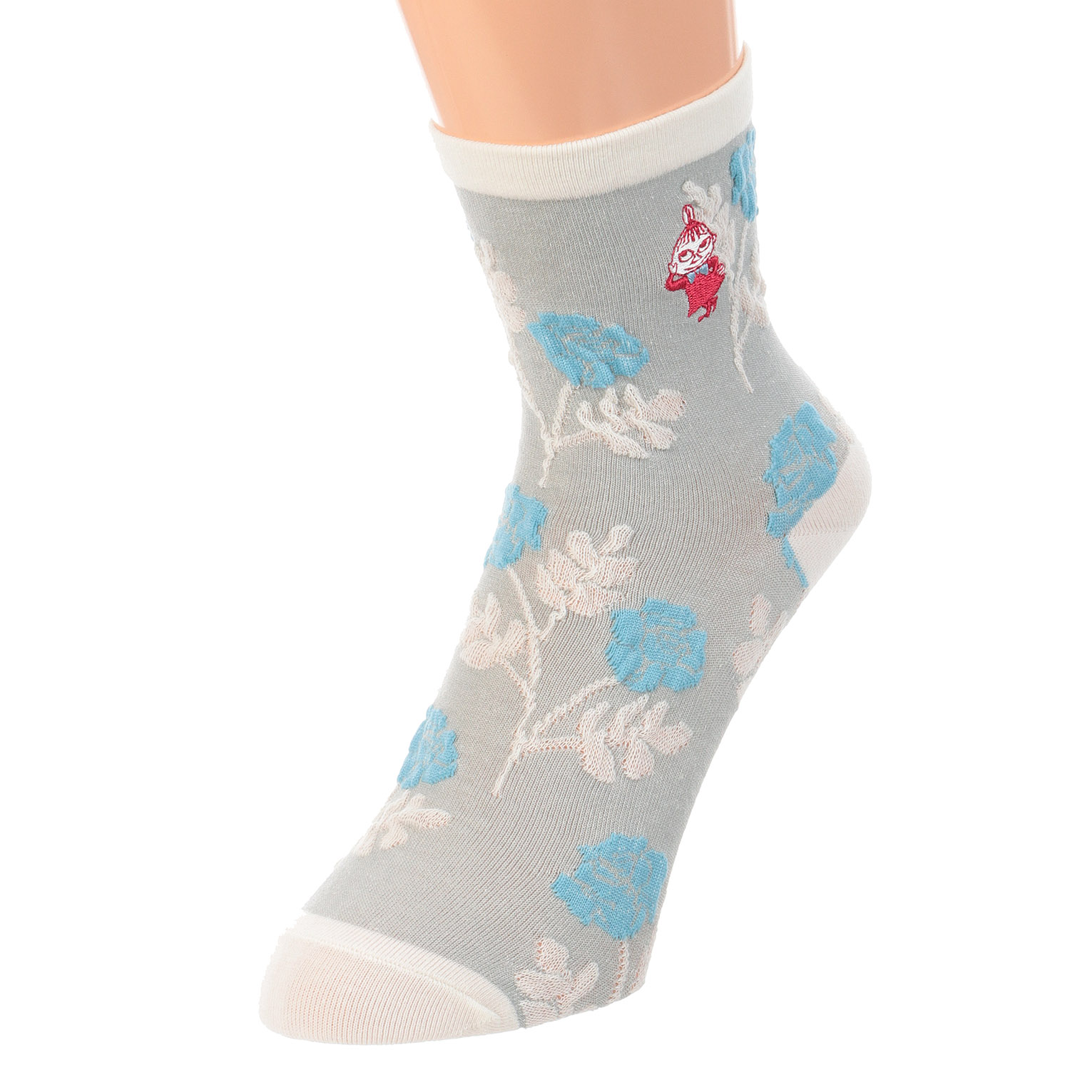 MOOMIN 母の日 ロークルー丈 逆スパ 薔薇ミイ刺繍 - 画像4