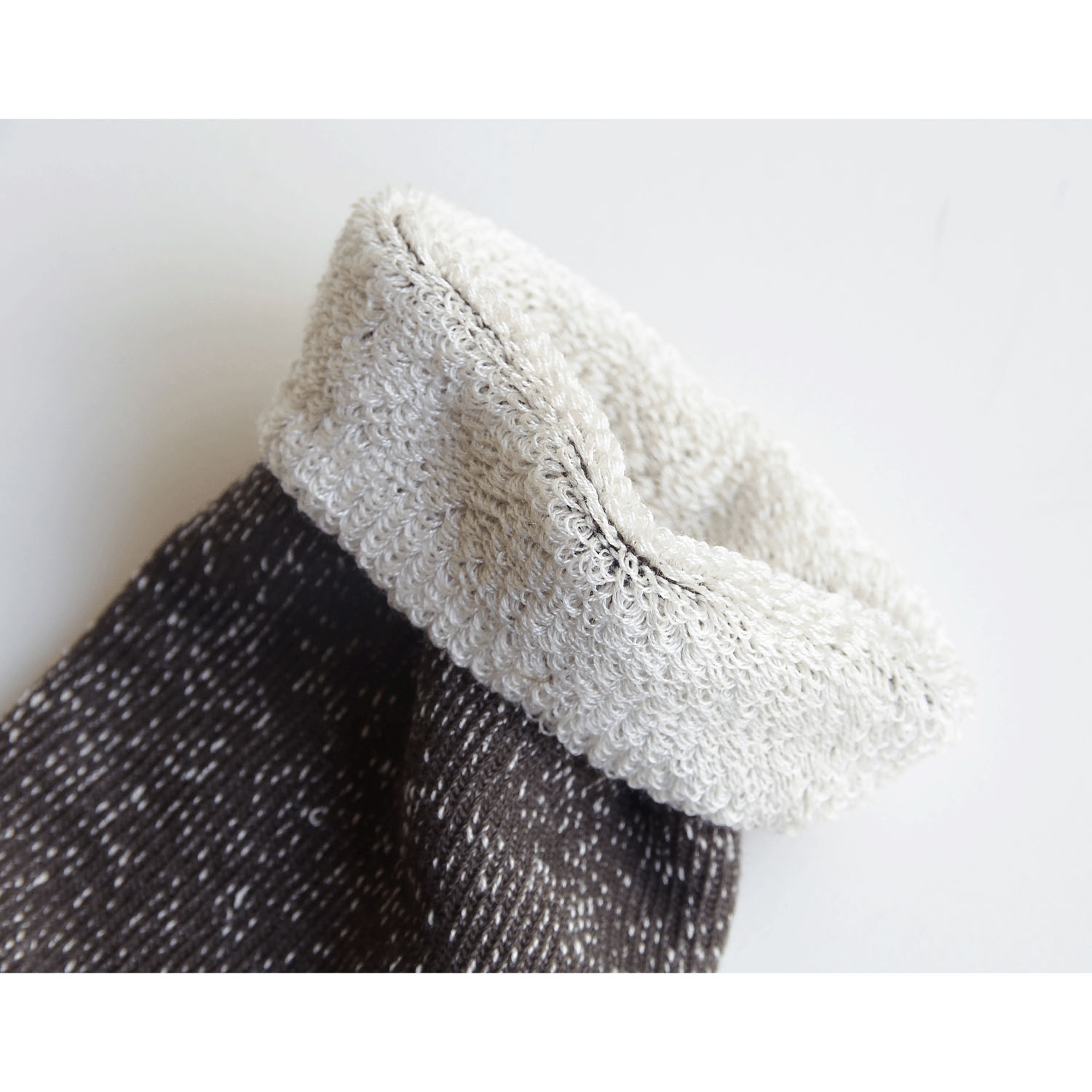 天衣無縫  裏シルクパイルソックス【在庫限り】 - 画像3