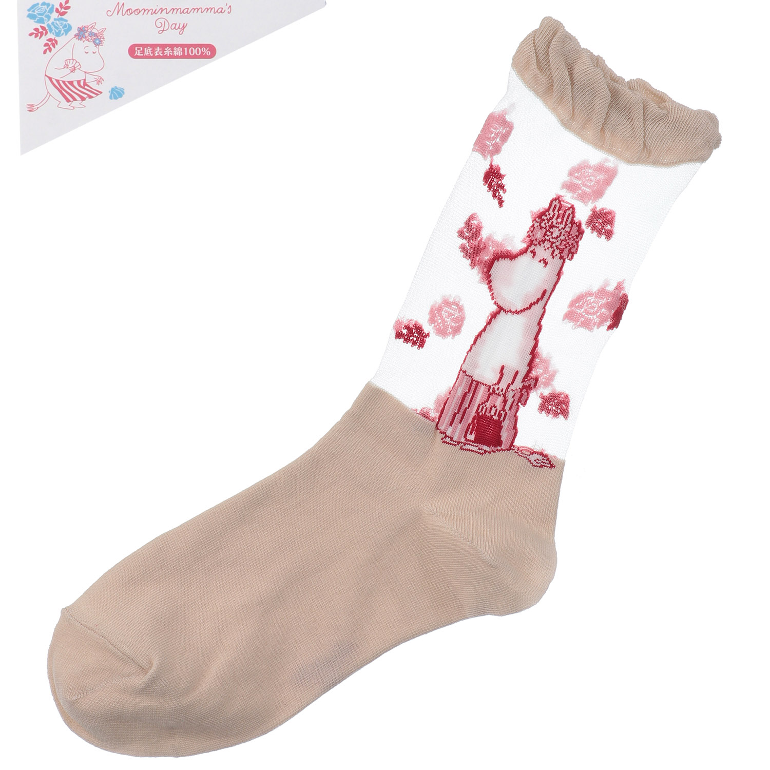 MOOMIN 母の日 シースル－ソックス ムーミンママ【在庫限り】 - 画像5
