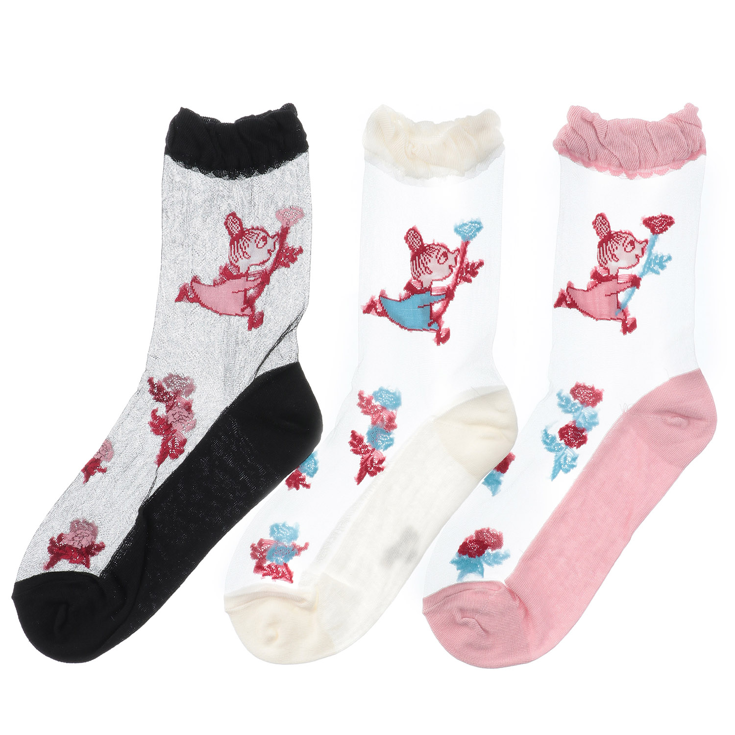 MOOMIN 母の日 シースル－ソックス リトルミイ【在庫限り】