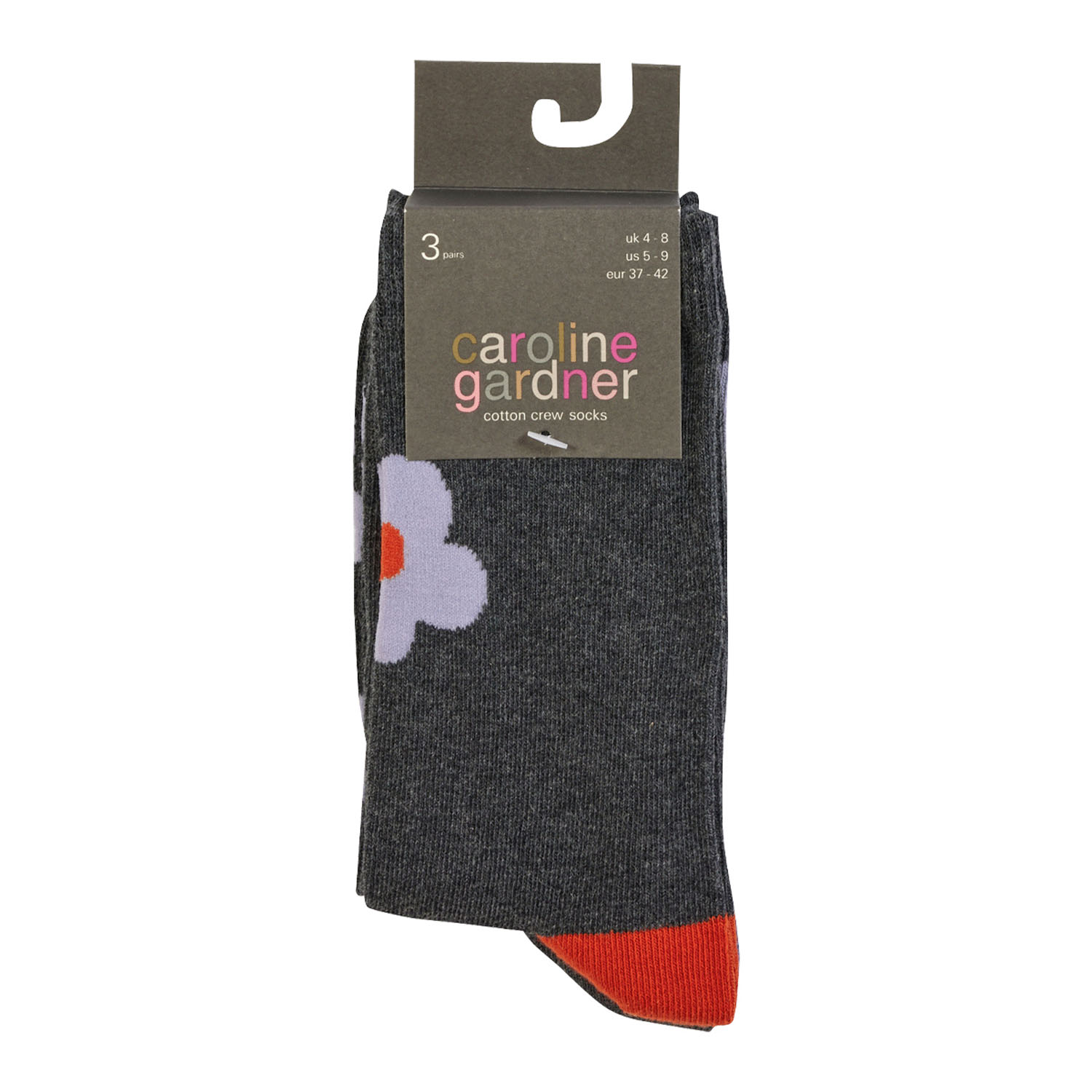 Caroline Gardner キャロラインガードナー 花柄3足セット（柄違い）【在庫限り】 - 画像6